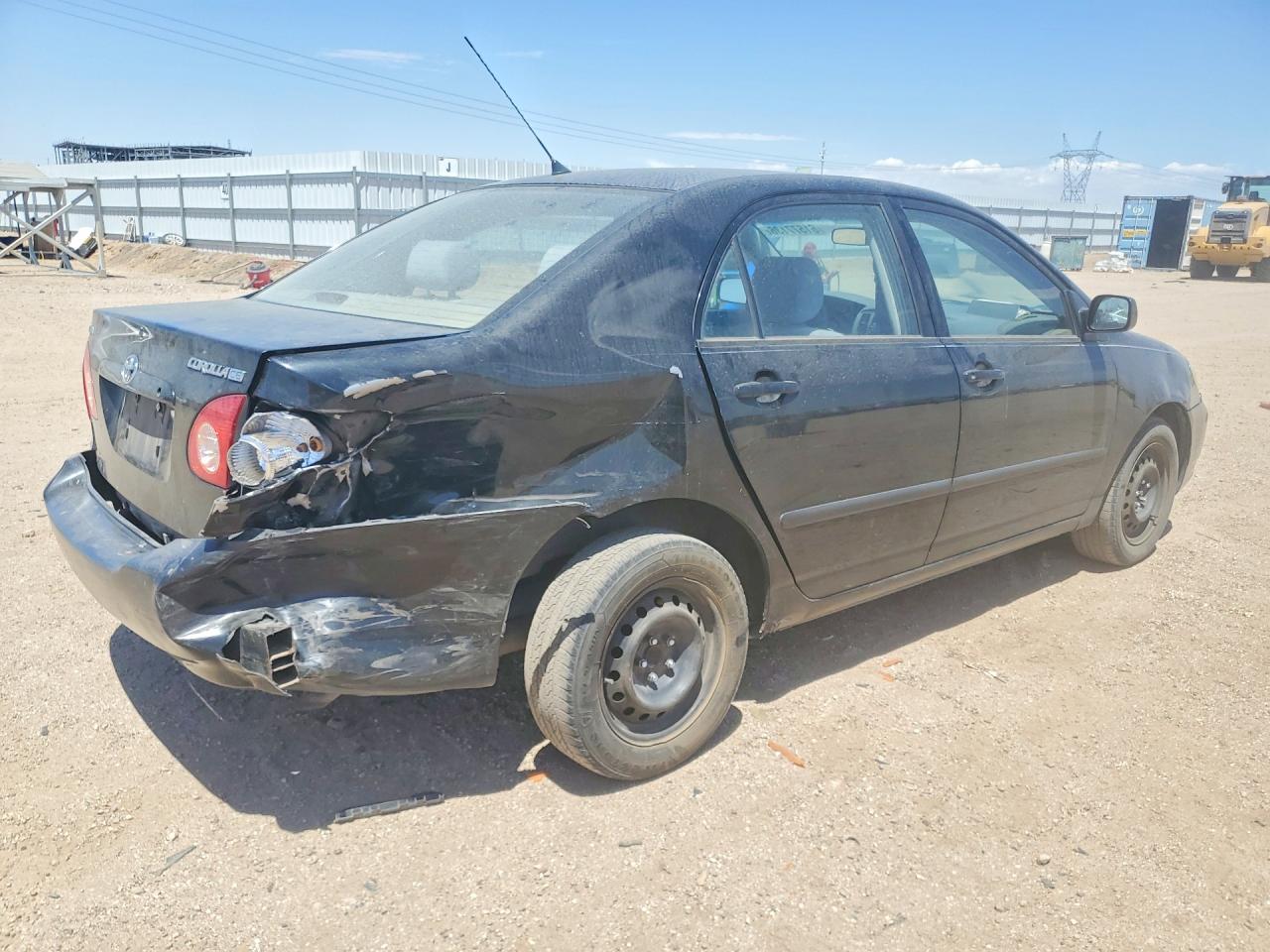 2003 Toyota Corolla Ce Black vin: JTDBR32E230034177