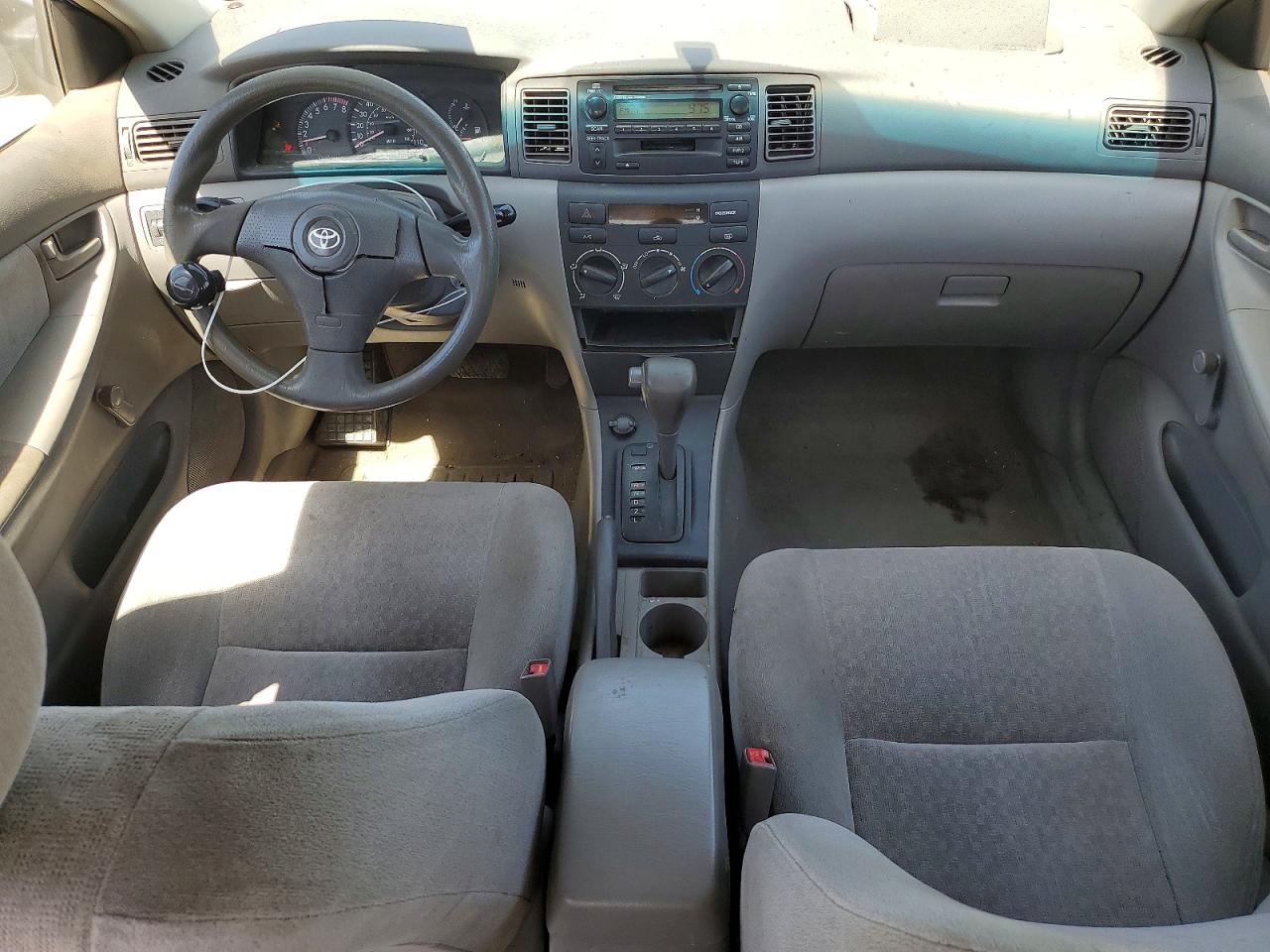 2003 Toyota Corolla Ce Black vin: JTDBR32E230034177