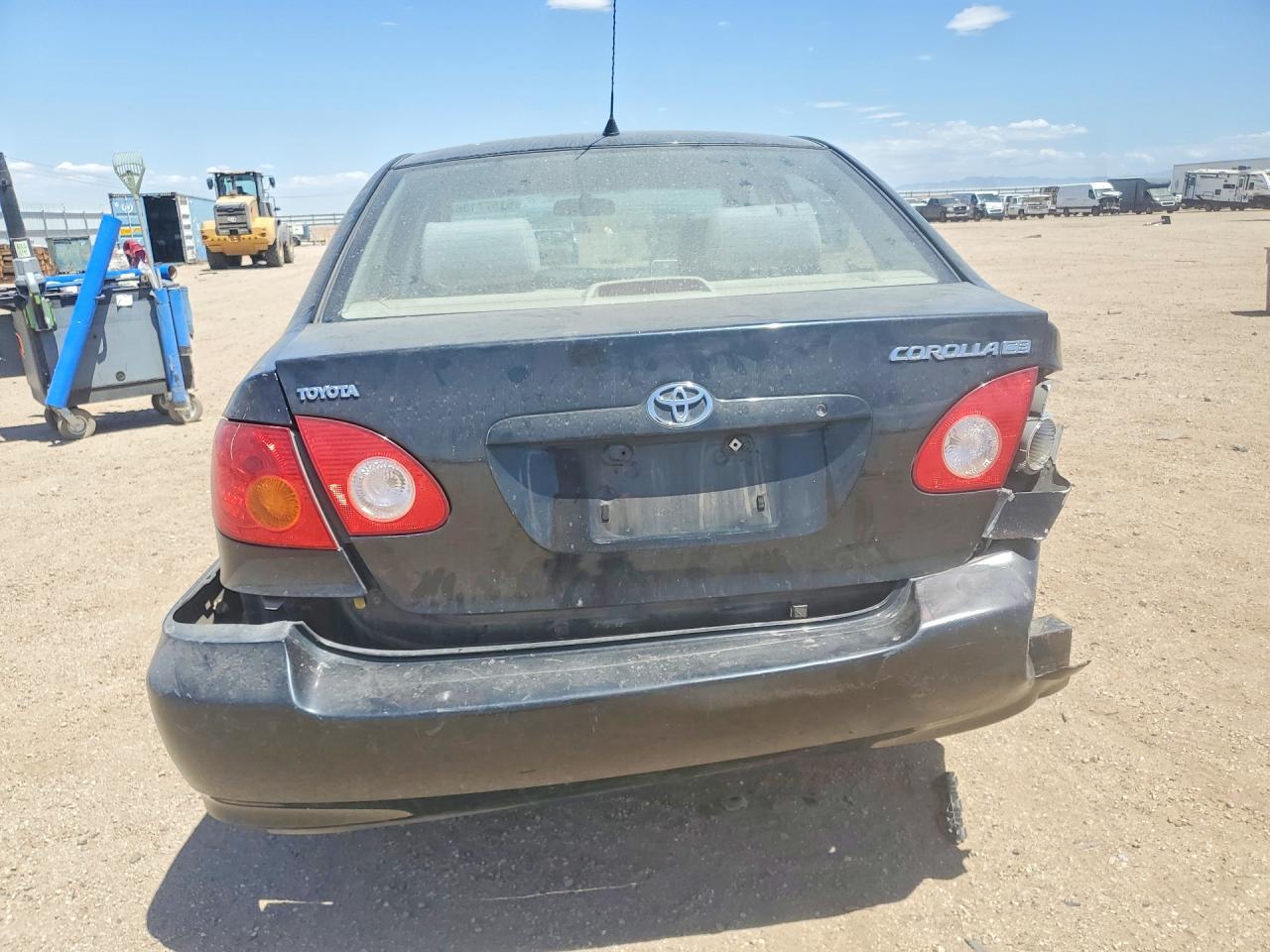 2003 Toyota Corolla Ce Black vin: JTDBR32E230034177