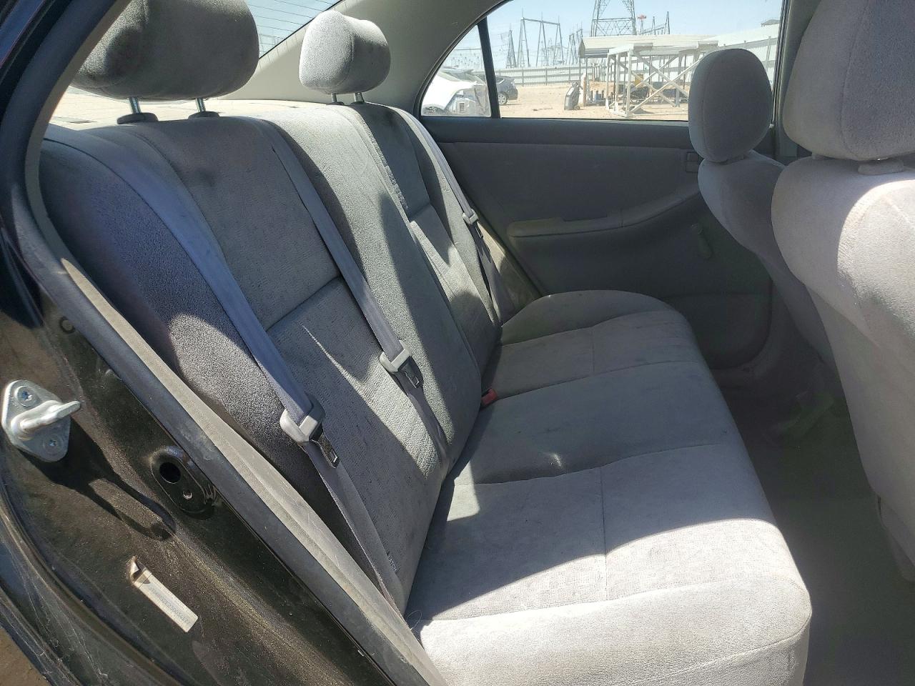 2003 Toyota Corolla Ce Black vin: JTDBR32E230034177