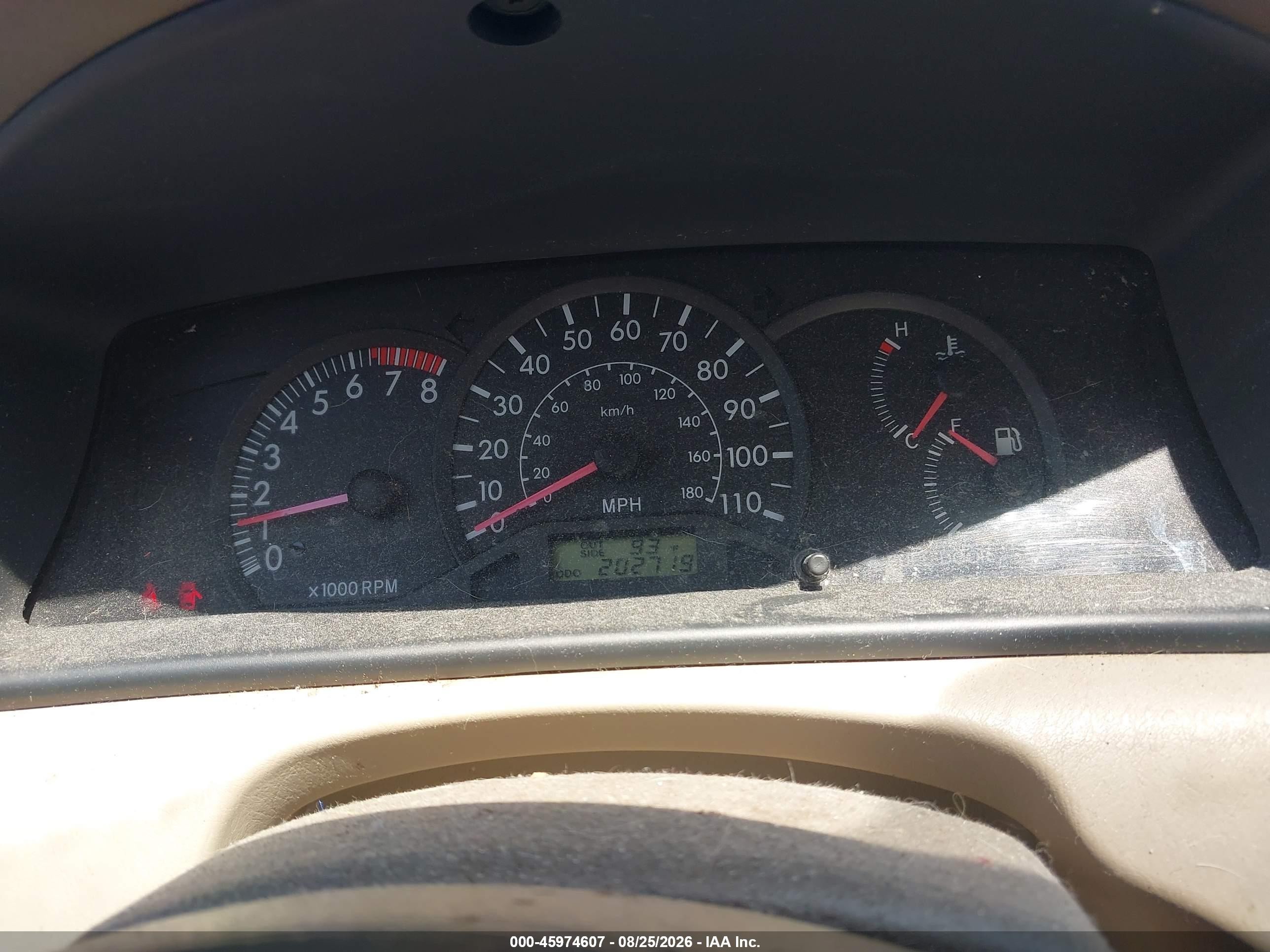 2003 Toyota Corolla Ce Red vin: JTDBR32E230034213