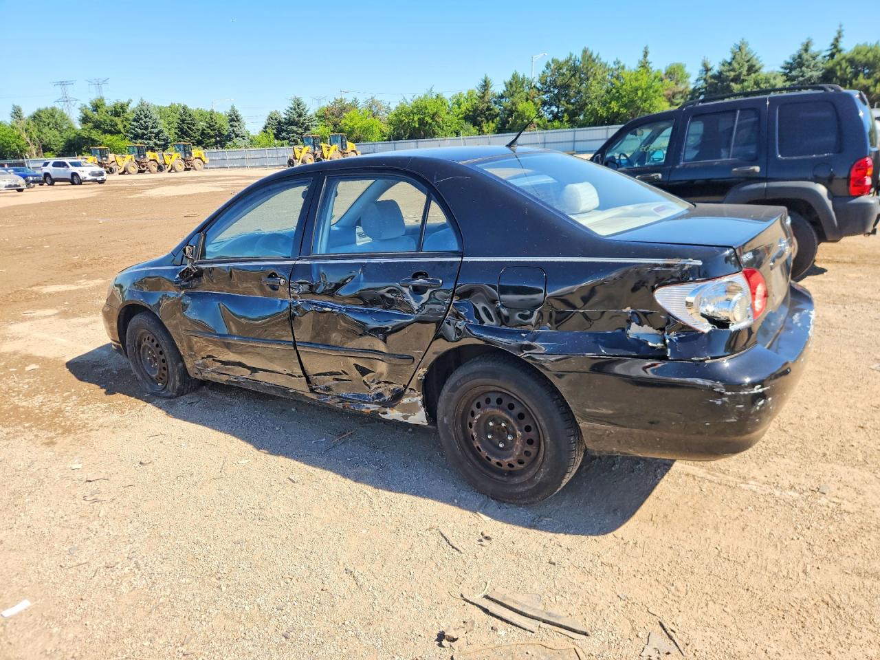 2003 Toyota Corolla Le Черный vin: JTDBR32E230040562