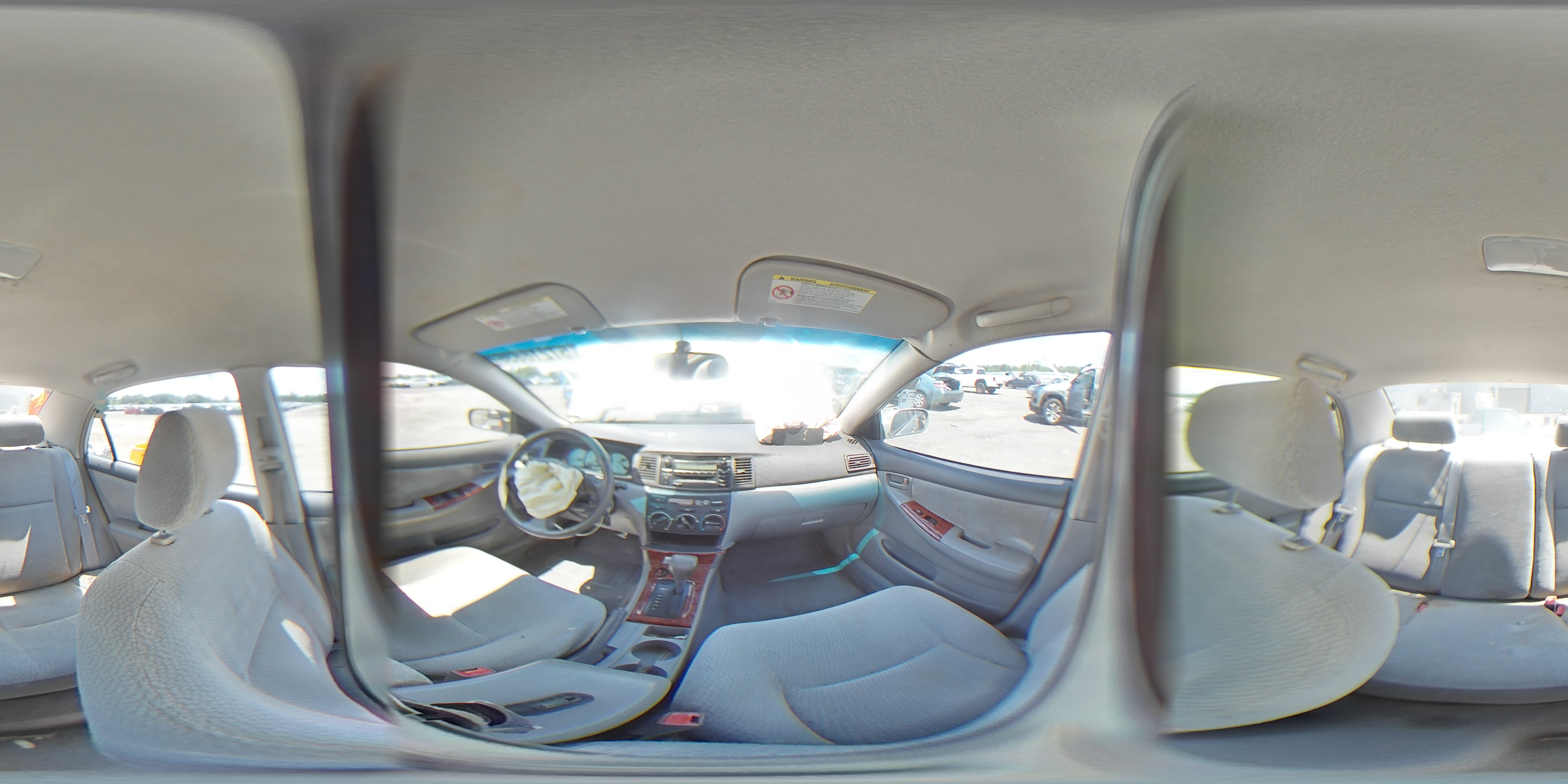 2003 Toyota Corolla Le Silver vin: JTDBR32E230045471