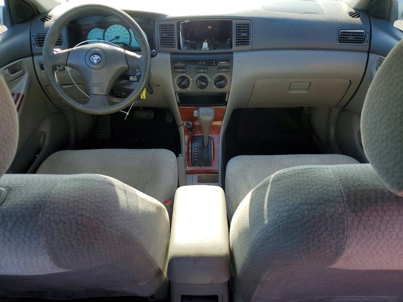 2003 Toyota Corolla Le Silver vin: JTDBR32E230050329