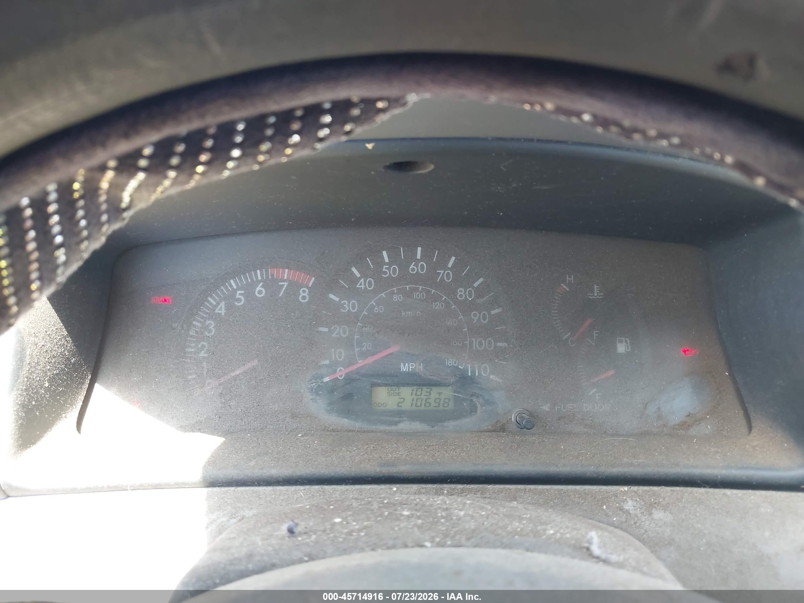 2003 Toyota Corolla Ce Blue vin: JTDBR32E232009378
