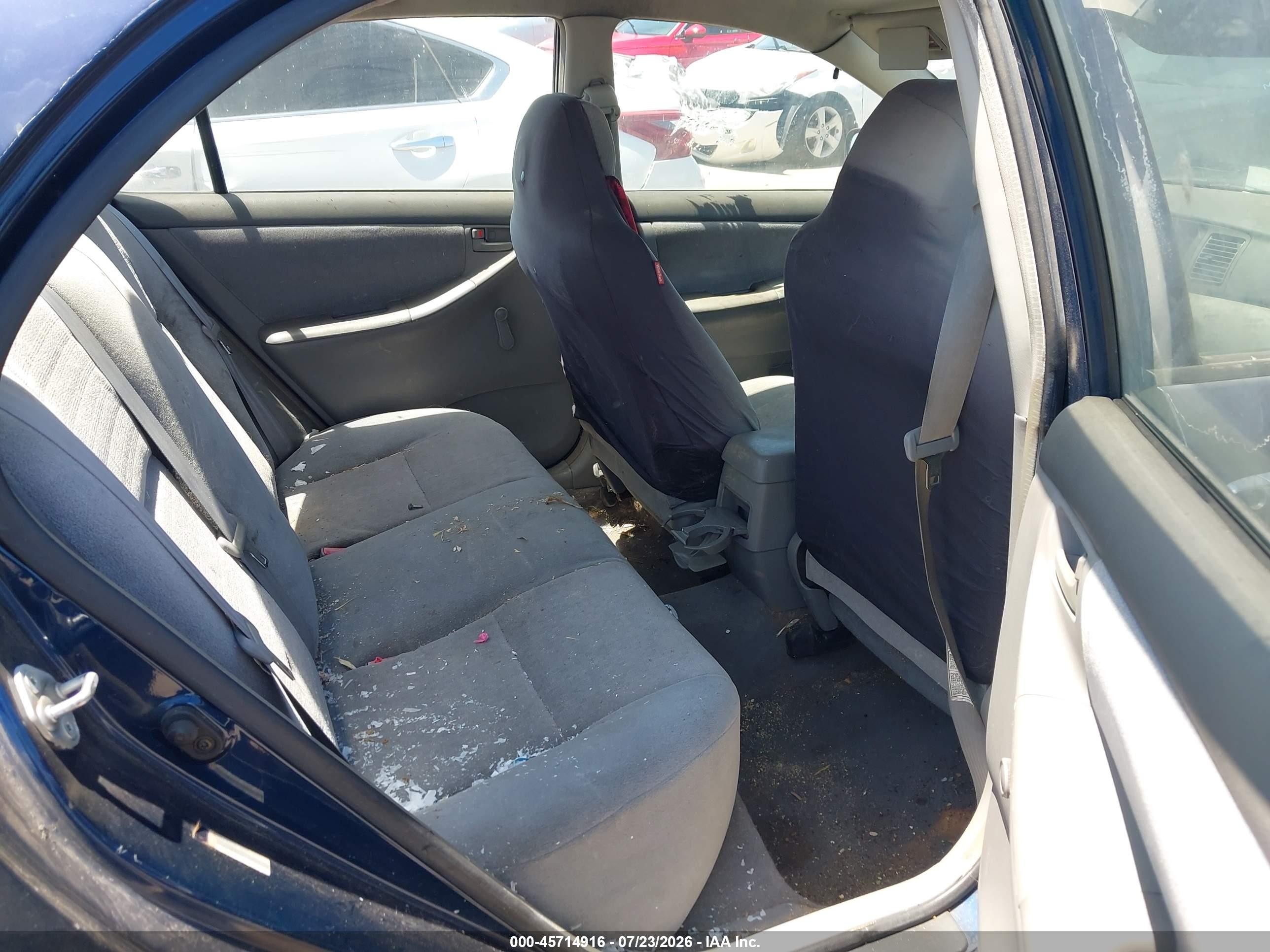 2003 Toyota Corolla Ce Blue vin: JTDBR32E232009378