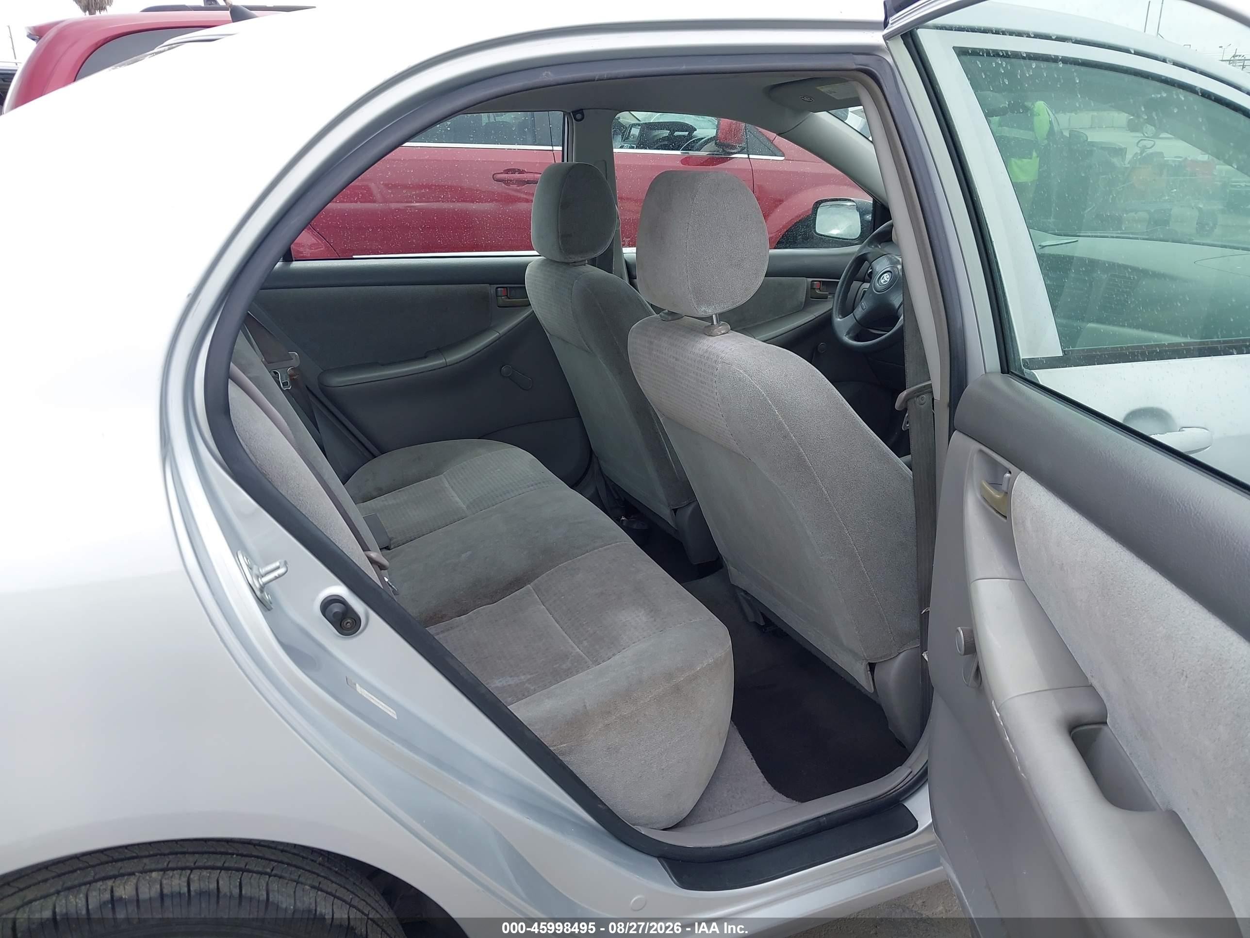 2005 Toyota Corolla Ce Серебряный vin: JTDBR32E252058793
