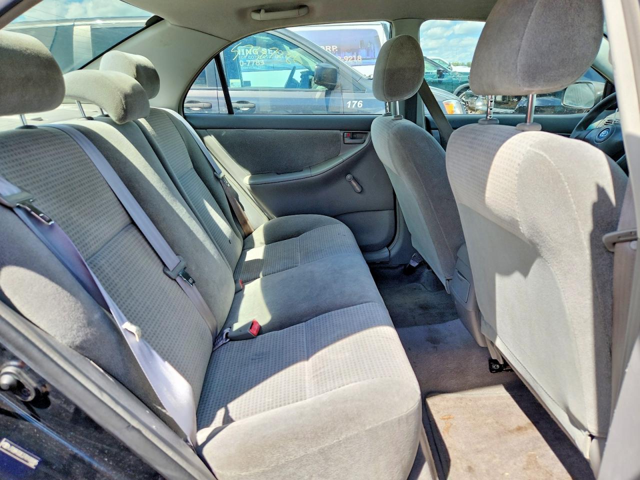 2007 Toyota Corolla Ce Black vin: JTDBR32E270100085
