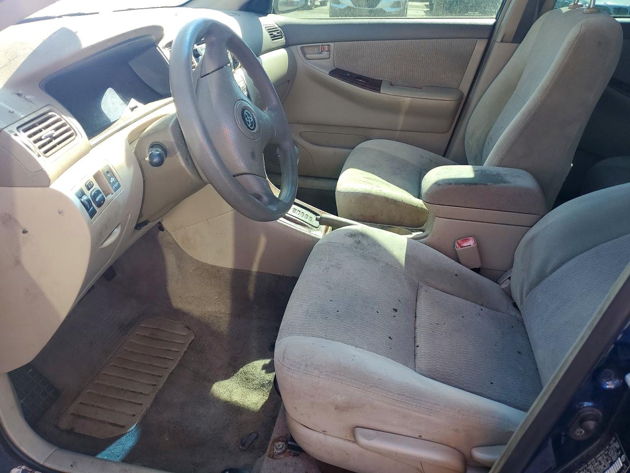 2007 Toyota Corolla Le Blue vin: JTDBR32E270109000