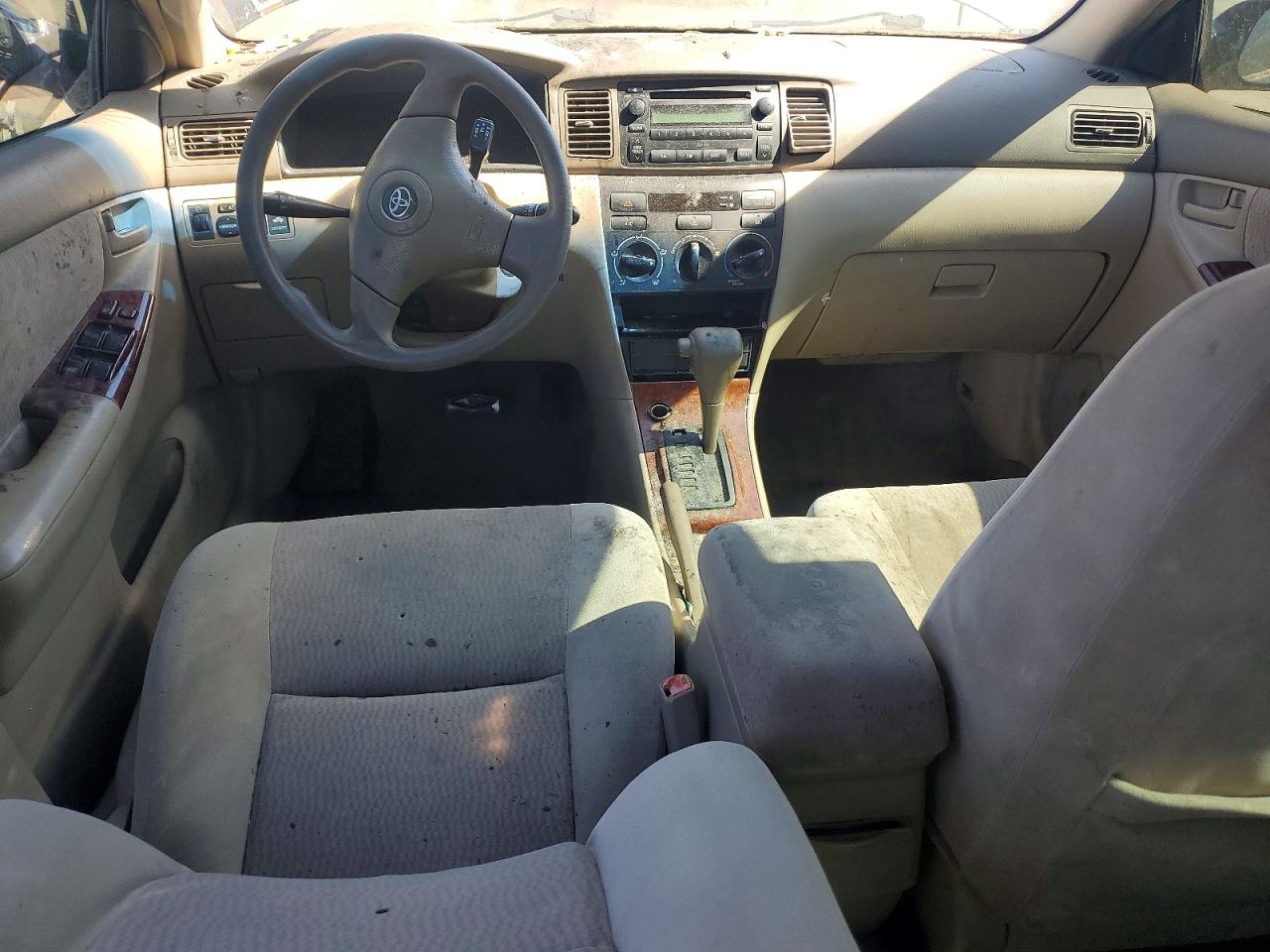 2007 Toyota Corolla Le Blue vin: JTDBR32E270109000