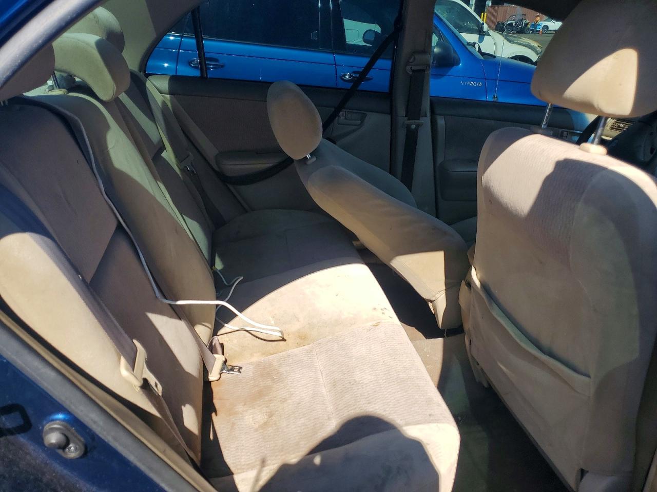 2007 Toyota Corolla Le Blue vin: JTDBR32E270109000