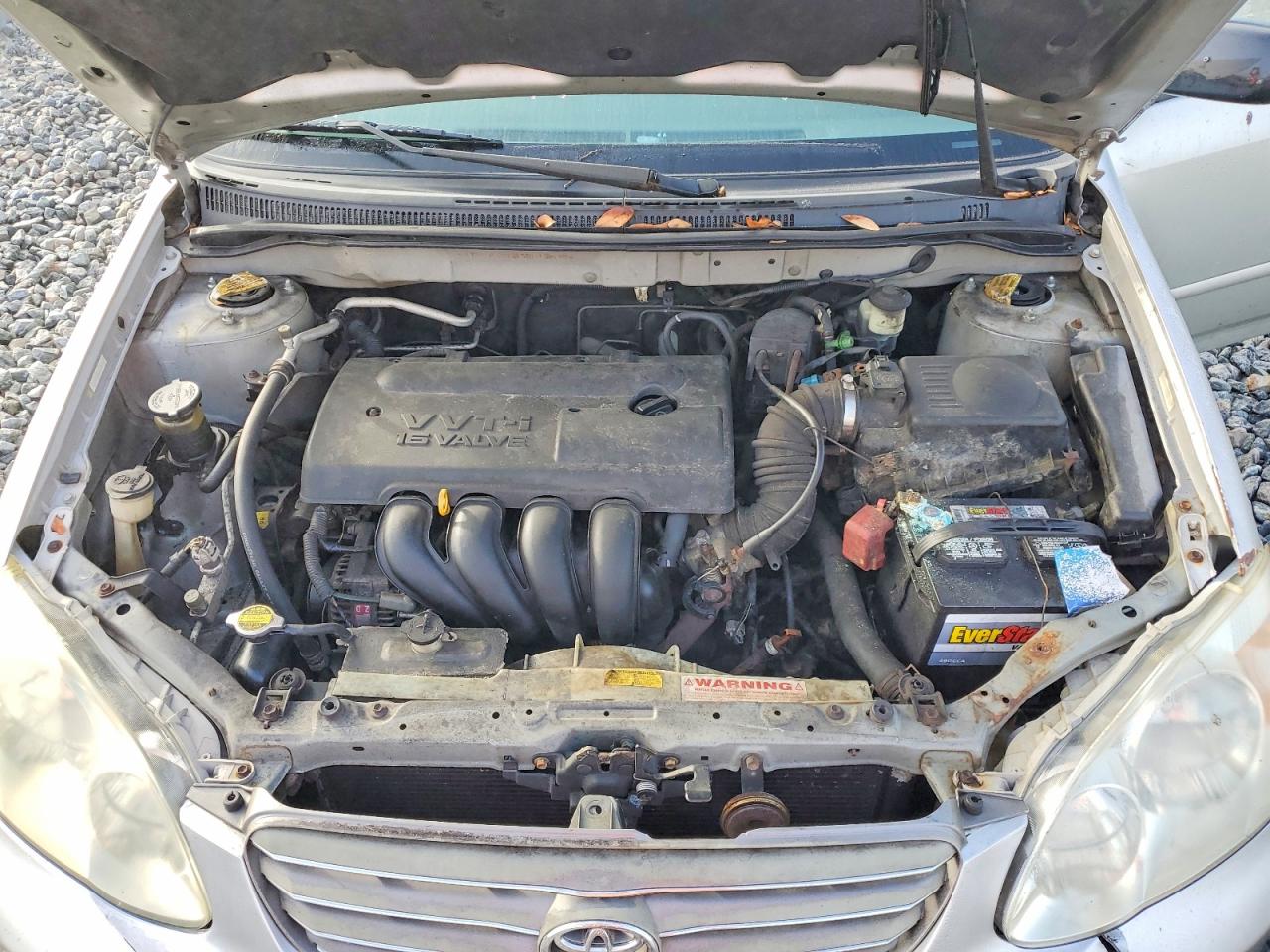 2003 Toyota Corolla Le Silver vin: JTDBR32E330012592