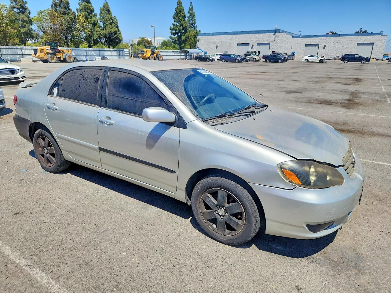 2003 Toyota Corolla Le Серебряный vin: JTDBR32E332009860