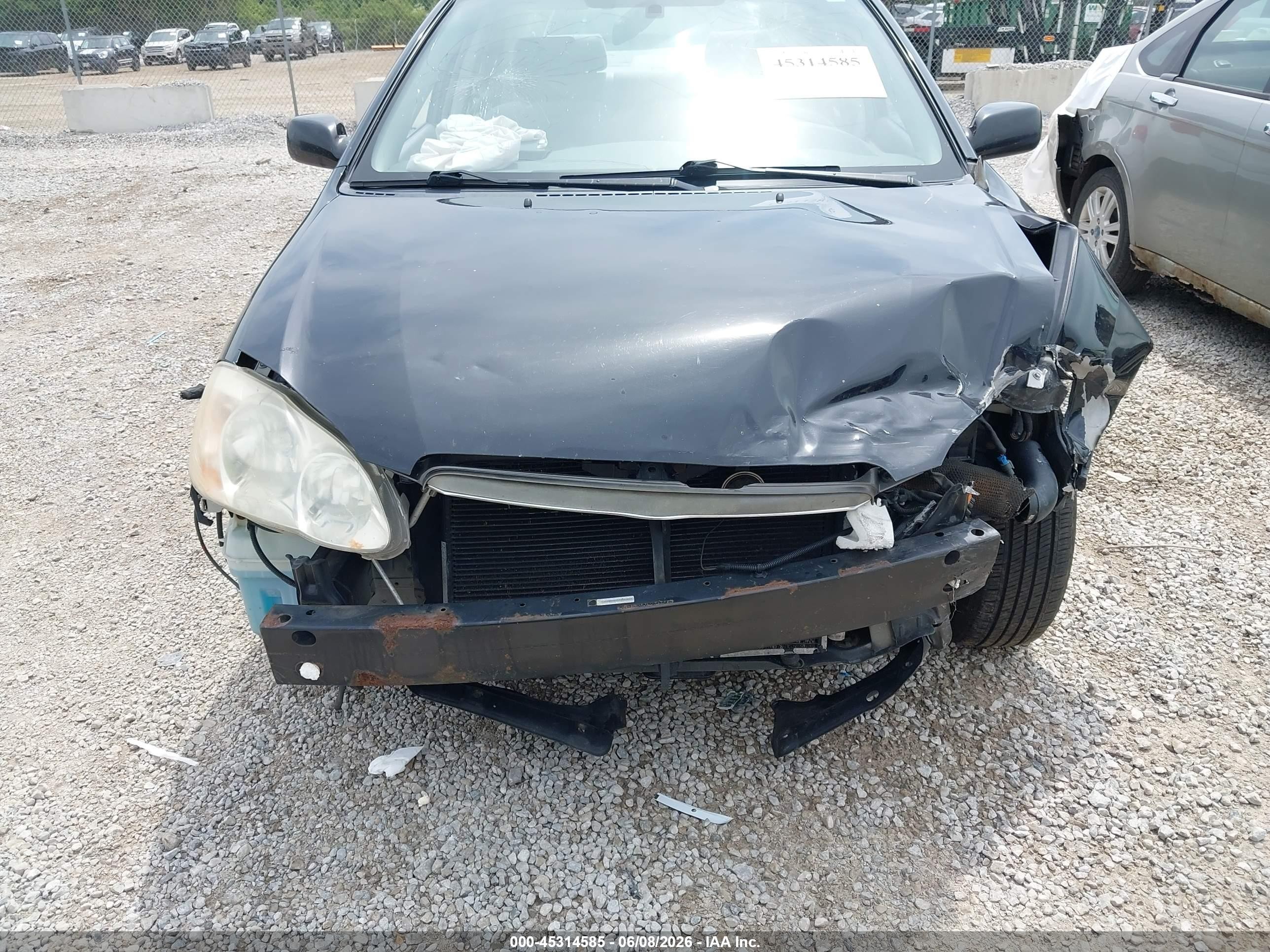 2003 Toyota Corolla Ce Black vin: JTDBR32E332012645