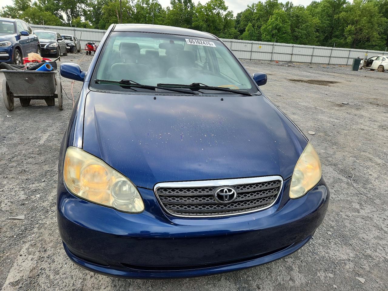 2006 Toyota Corolla Le Синий vin: JTDBR32E360058573