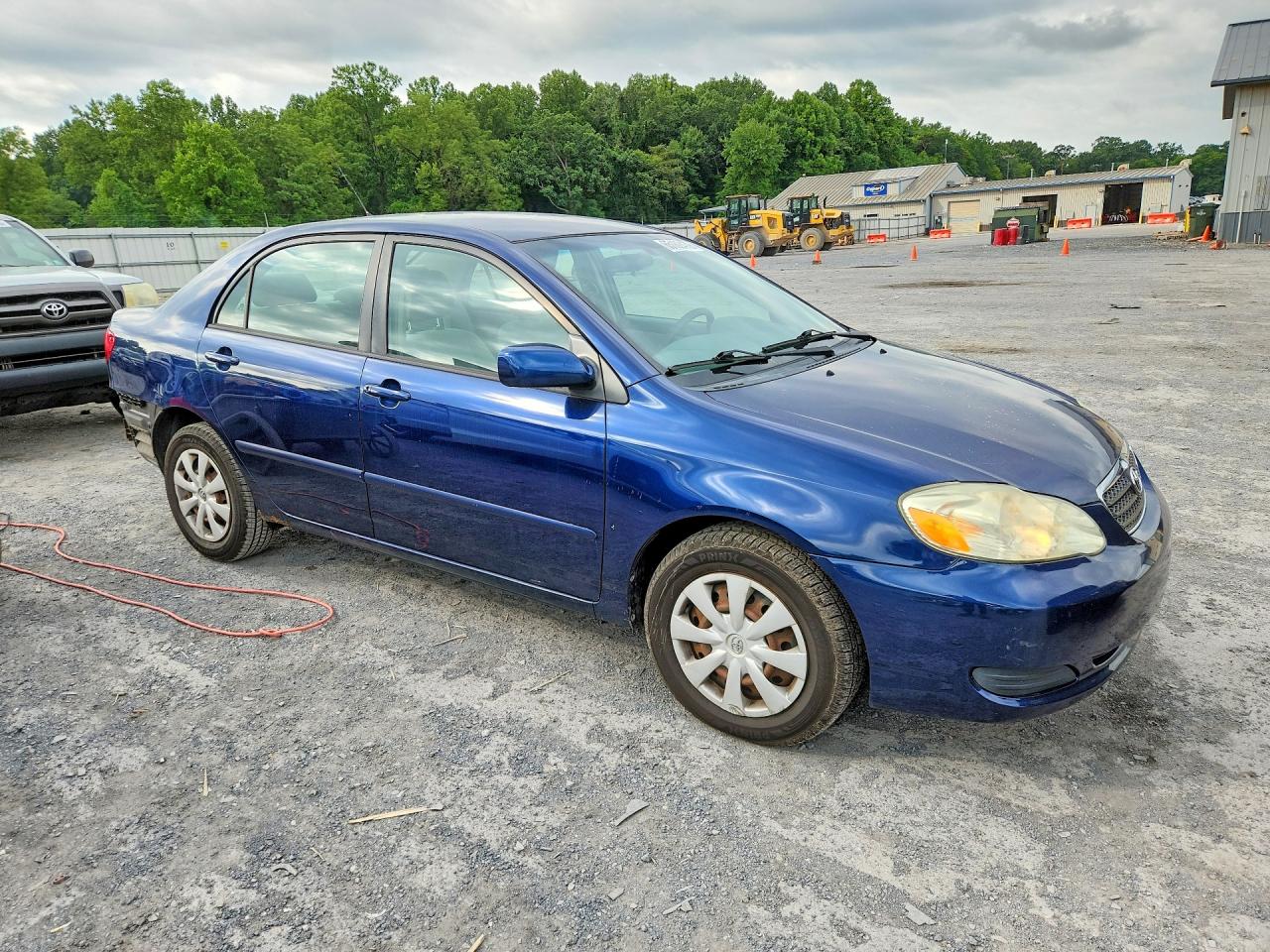 2006 Toyota Corolla Le Синий vin: JTDBR32E360058573