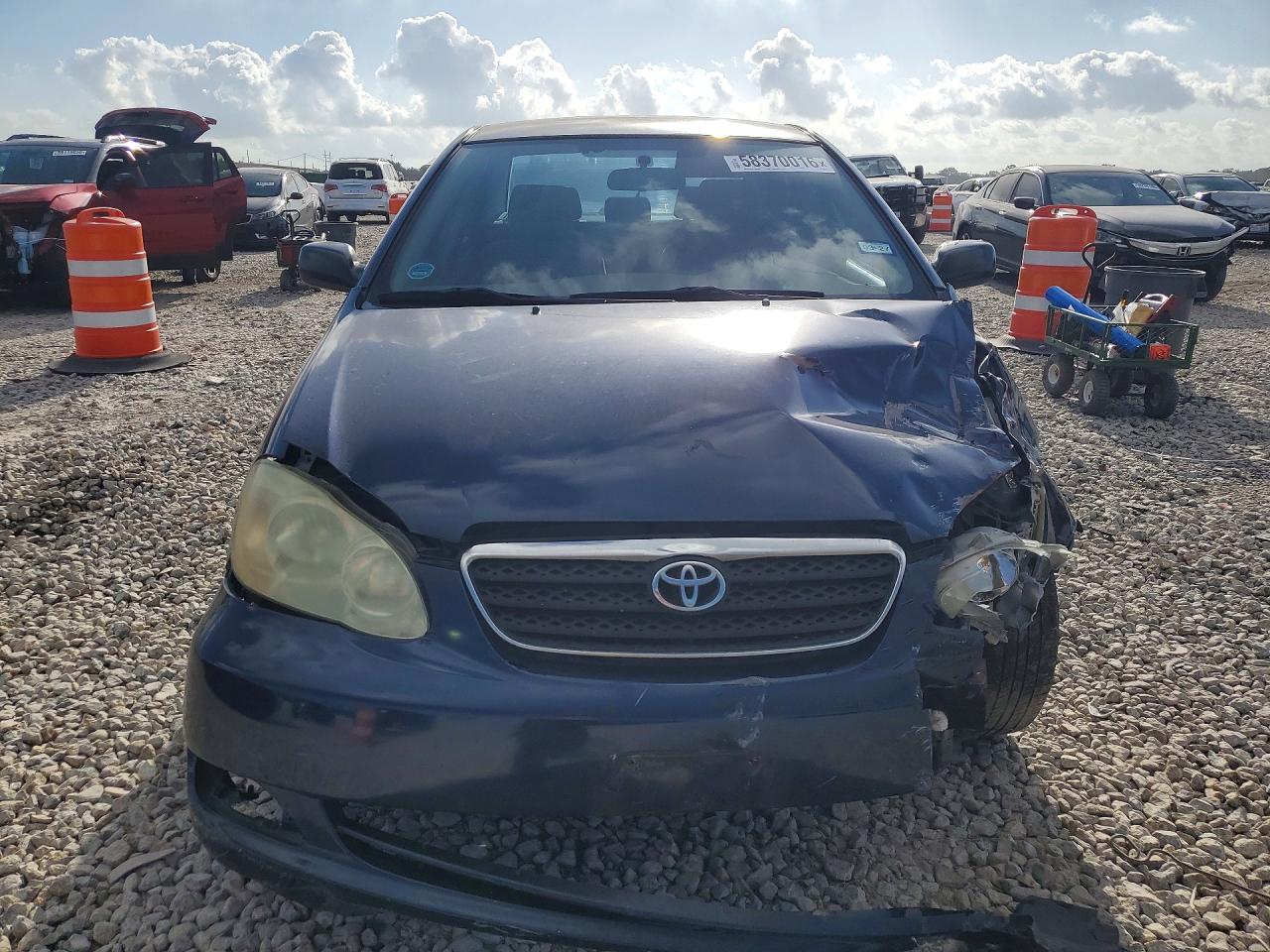 2006 Toyota Corolla Ce Blue vin: JTDBR32E360066009