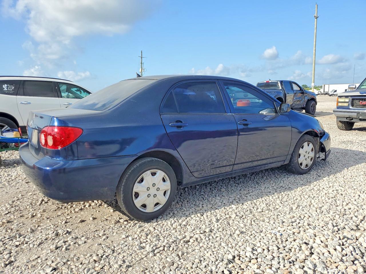 2006 Toyota Corolla Ce Blue vin: JTDBR32E360066009