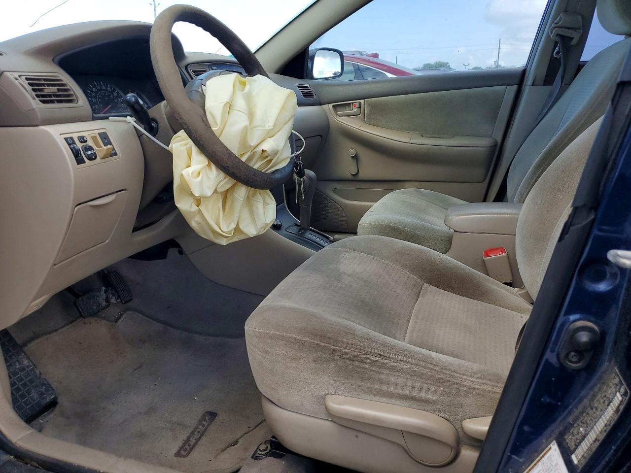 2006 Toyota Corolla Ce Blue vin: JTDBR32E360066009