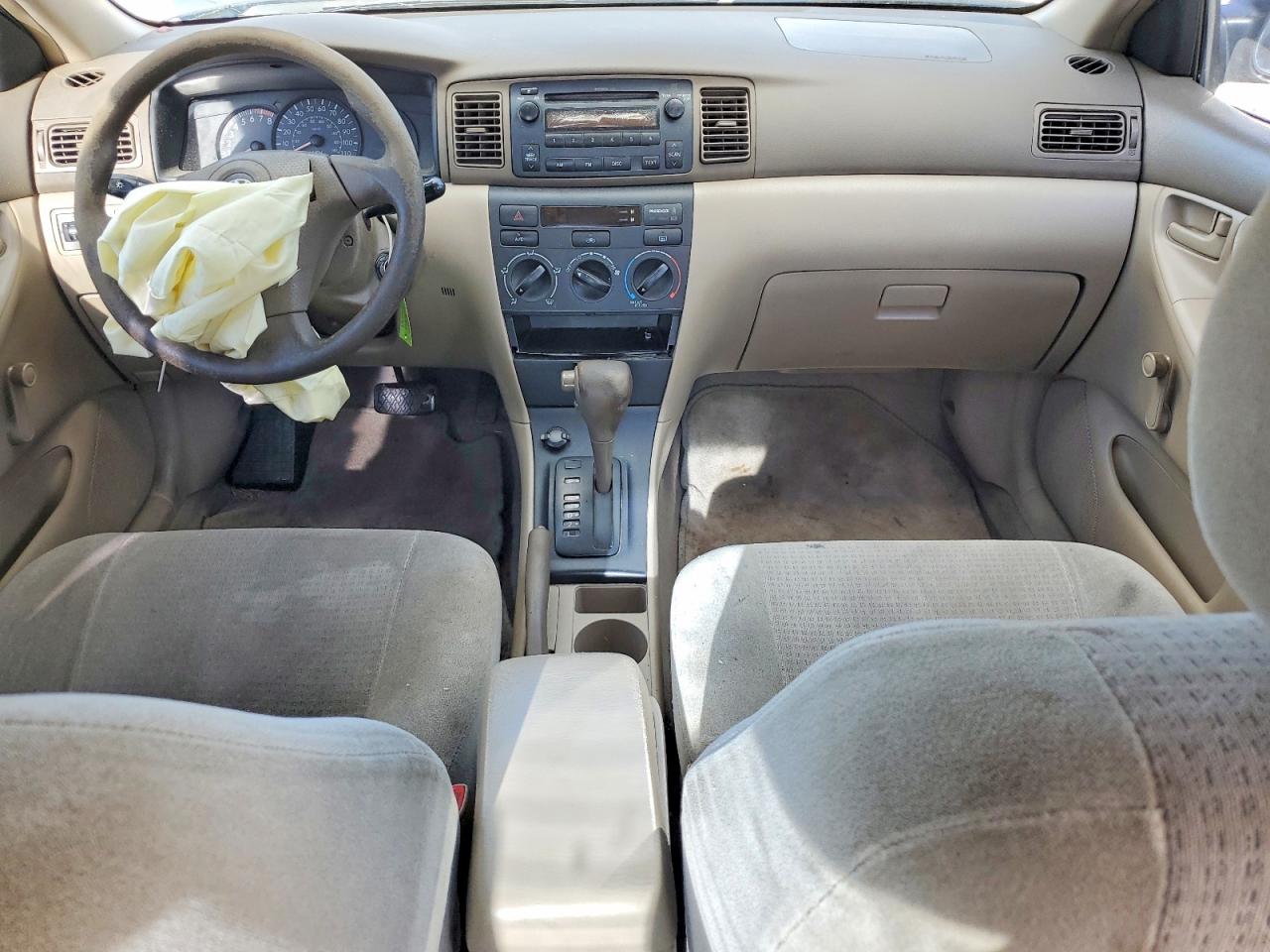 2006 Toyota Corolla Ce Blue vin: JTDBR32E360066009