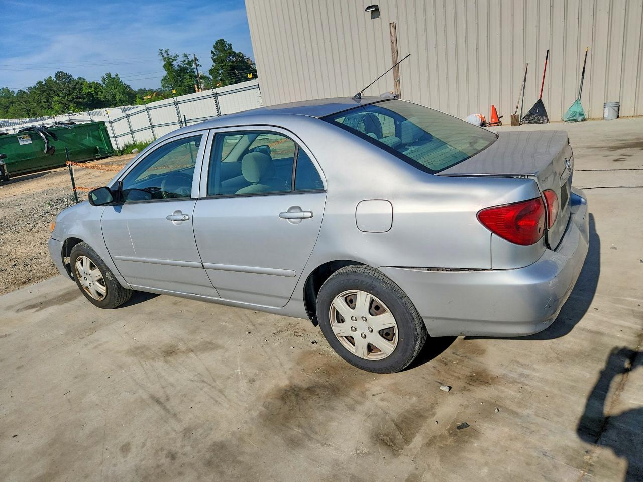 2006 Toyota Corolla Ce Серебряный vin: JTDBR32E360078905