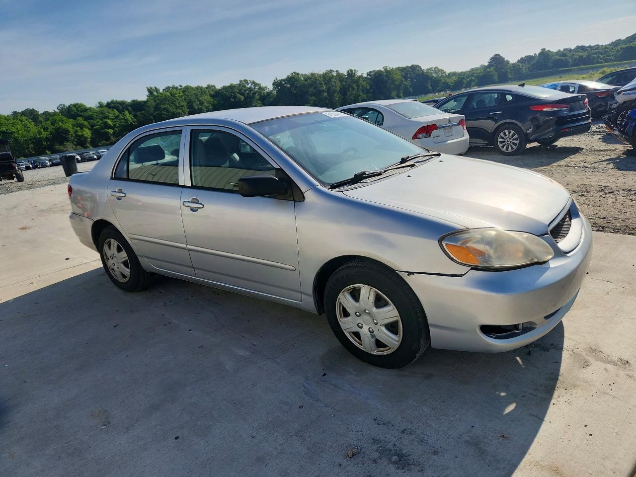 2006 Toyota Corolla Ce Серебряный vin: JTDBR32E360078905