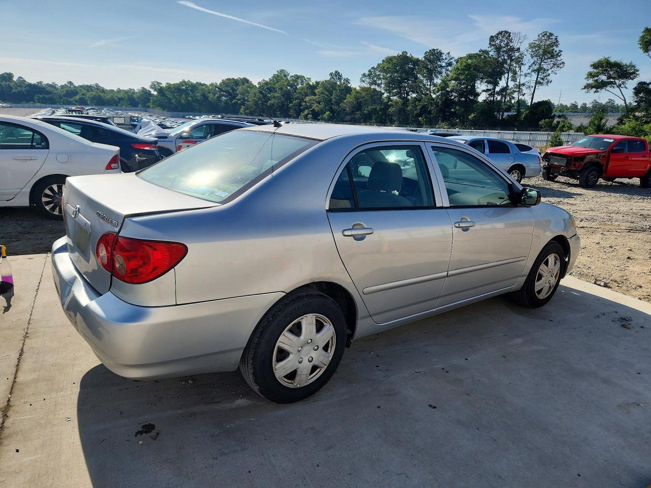 2006 Toyota Corolla Ce Серебряный vin: JTDBR32E360078905