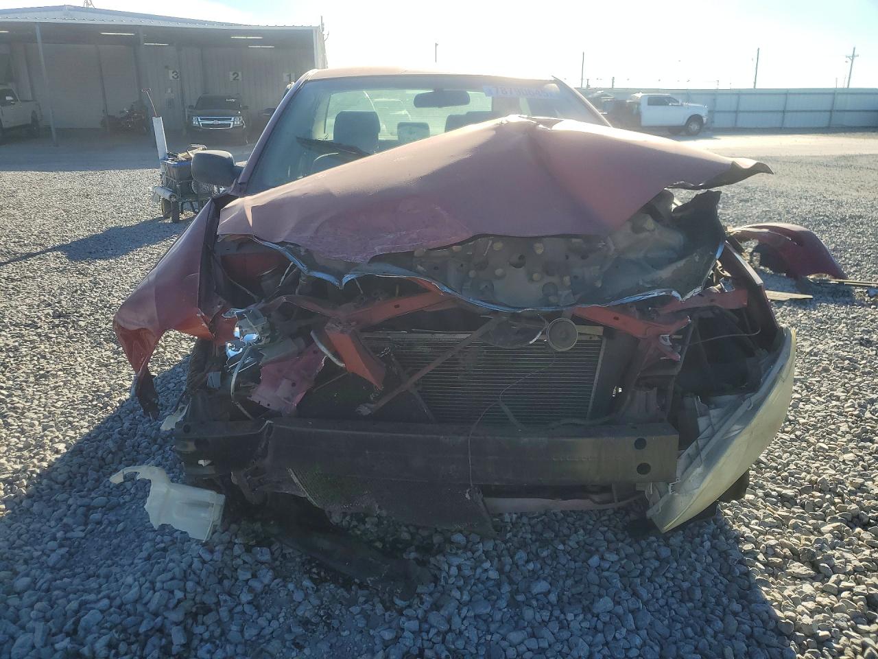 2006 Toyota Corolla Ce Red vin: JTDBR32E360083649