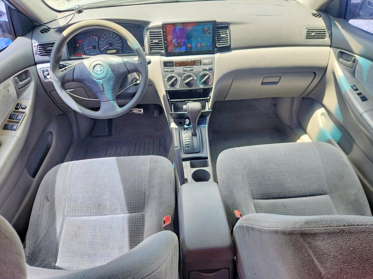 2007 Toyota Corolla Ce Silver vin: JTDBR32E370136836