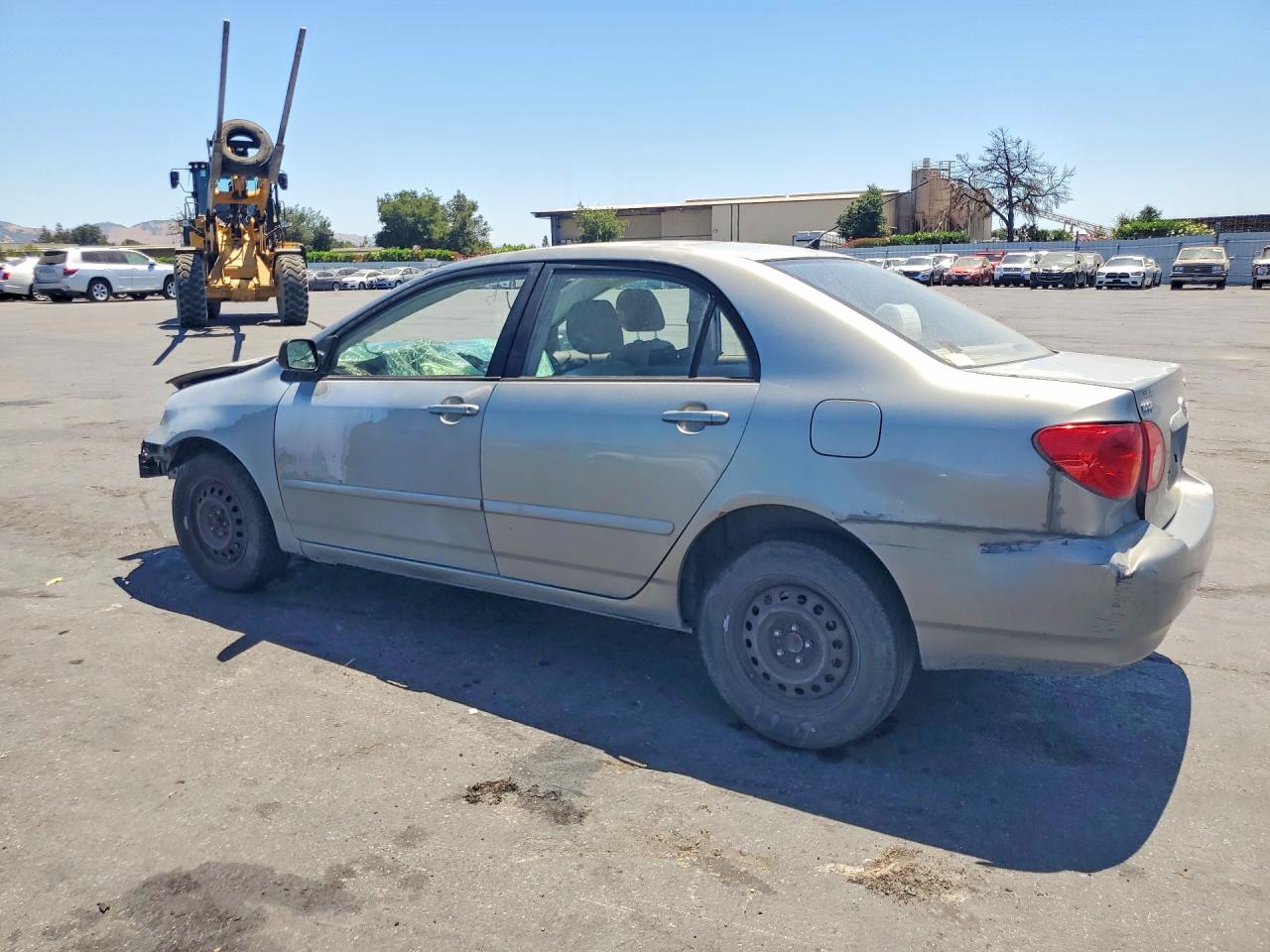 2003 Toyota Corolla Le Silver vin: JTDBR32E430029787