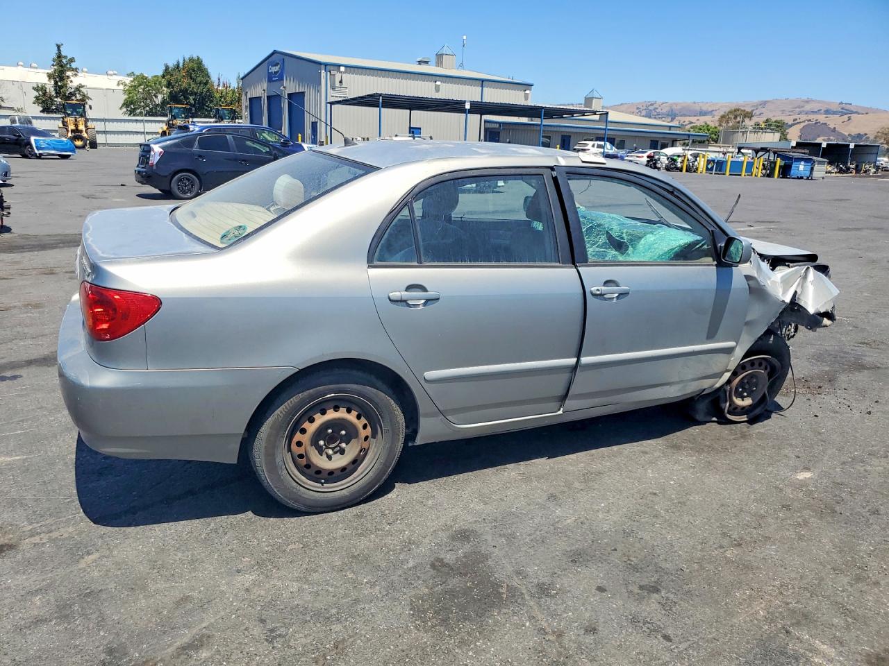 2003 Toyota Corolla Le Silver vin: JTDBR32E430029787