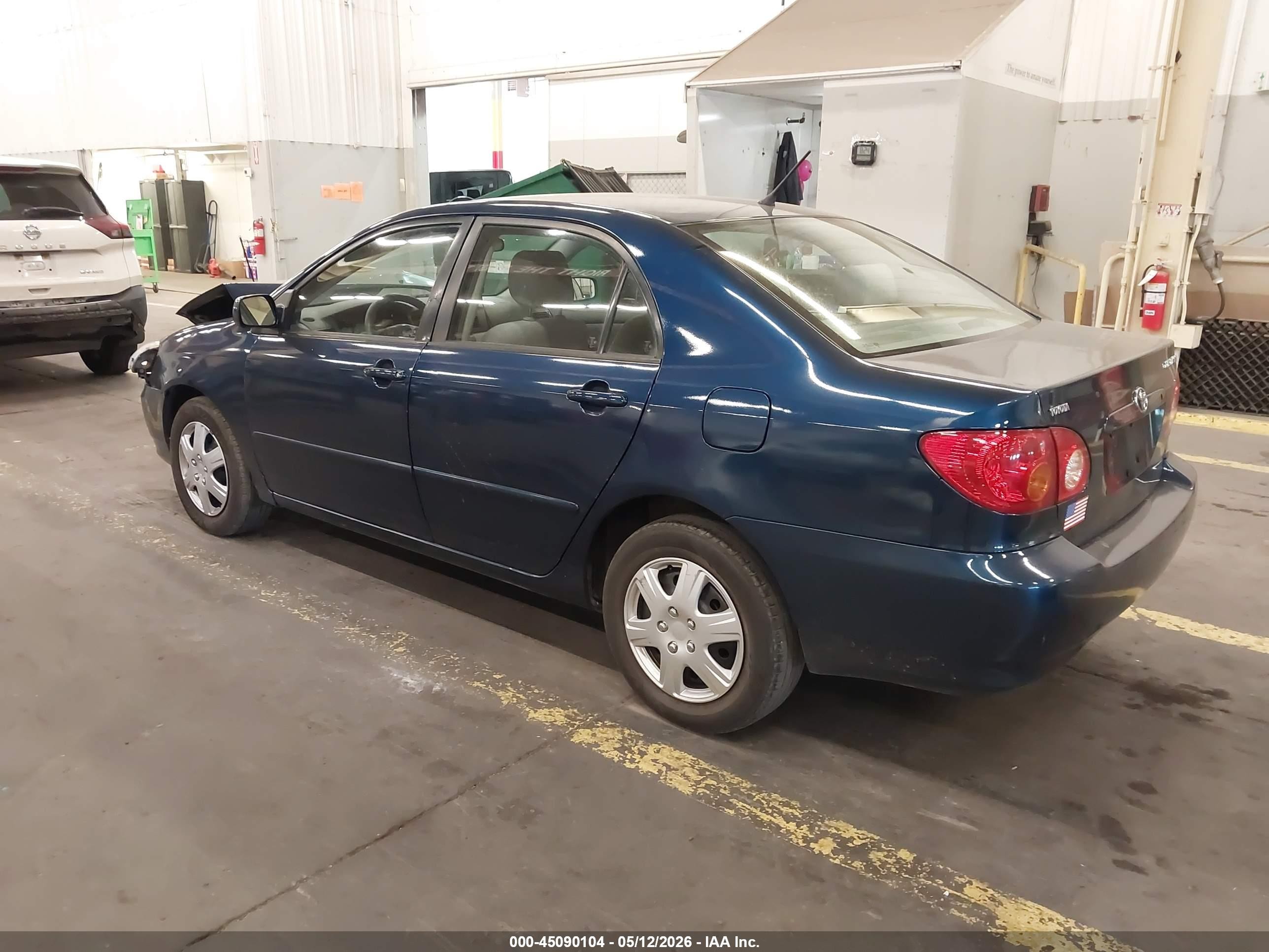 2003 Toyota Corolla Le Blue vin: JTDBR32E430037789