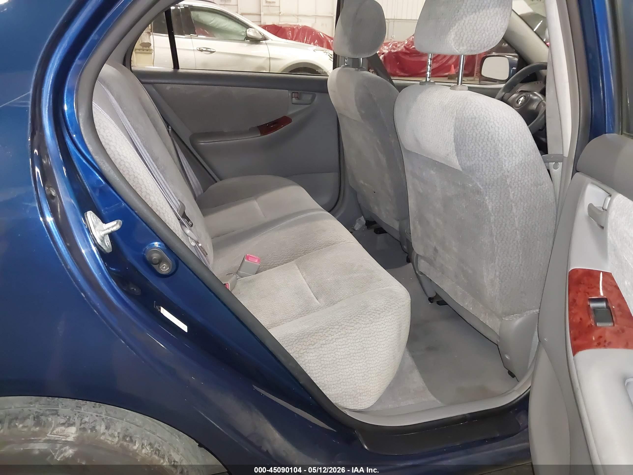 2003 Toyota Corolla Le Blue vin: JTDBR32E430037789