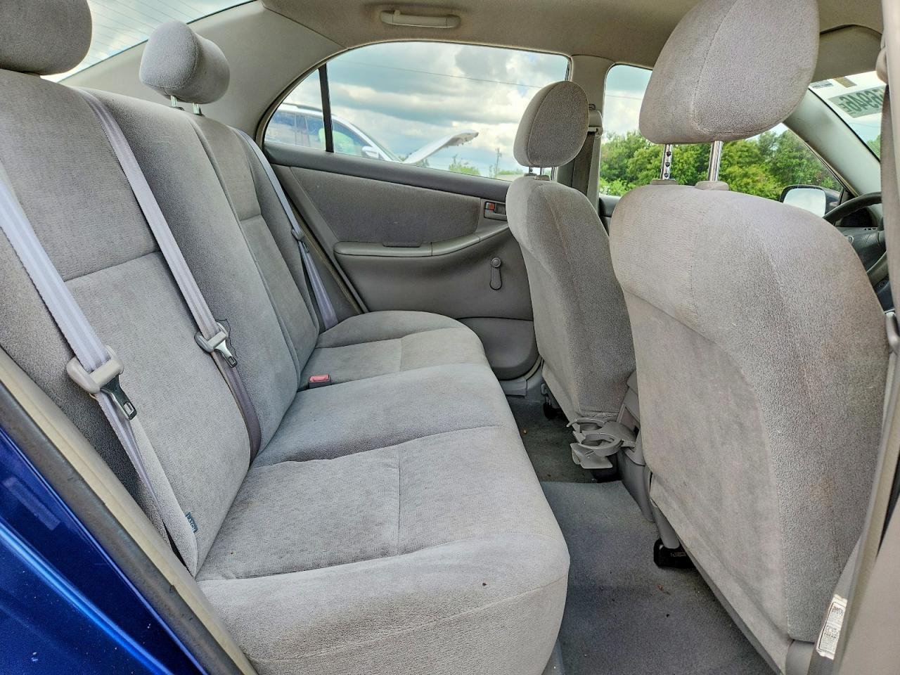 2003 Toyota Corolla Ce Blue vin: JTDBR32E430045312