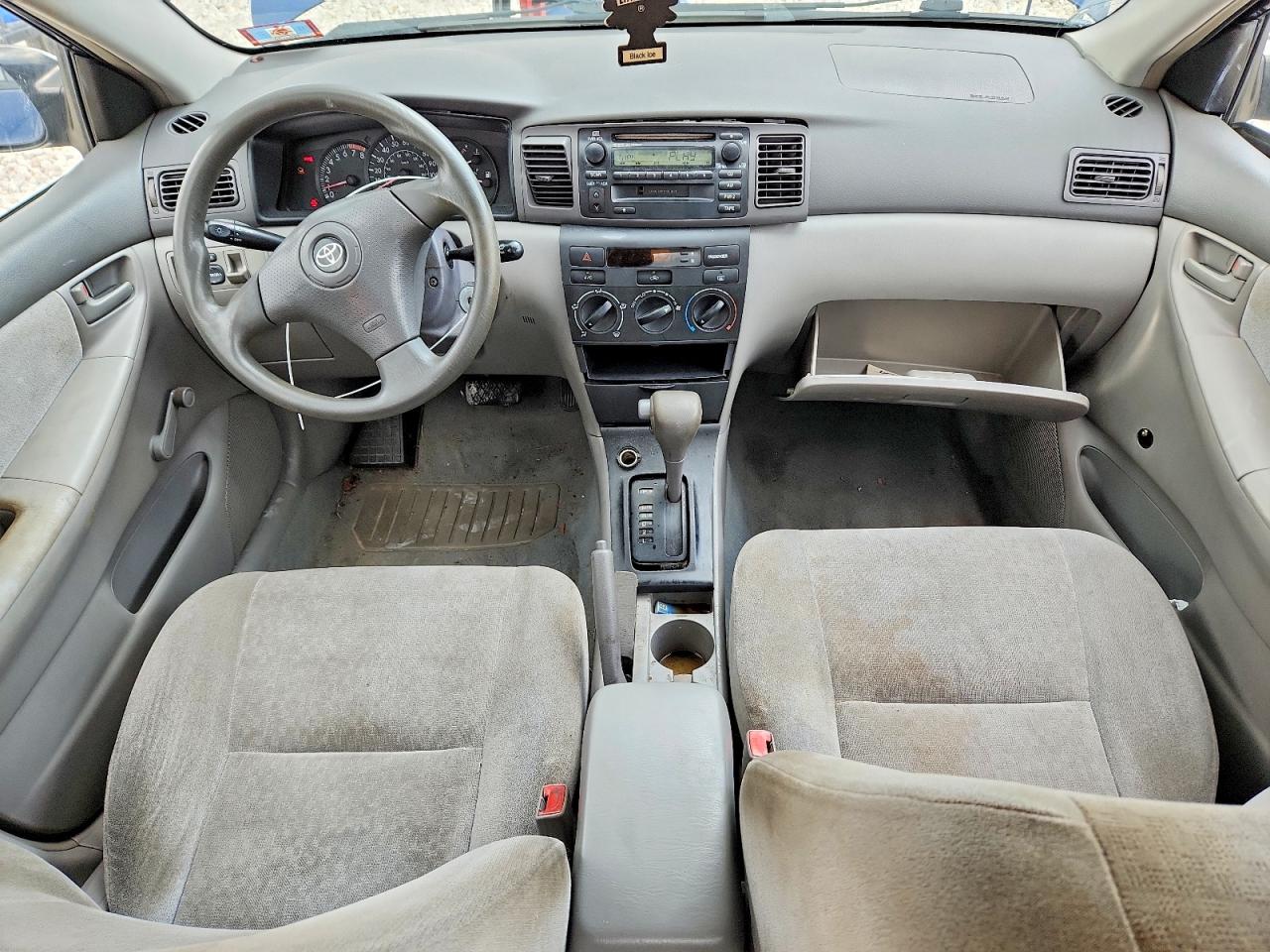 2003 Toyota Corolla Ce Blue vin: JTDBR32E430045312