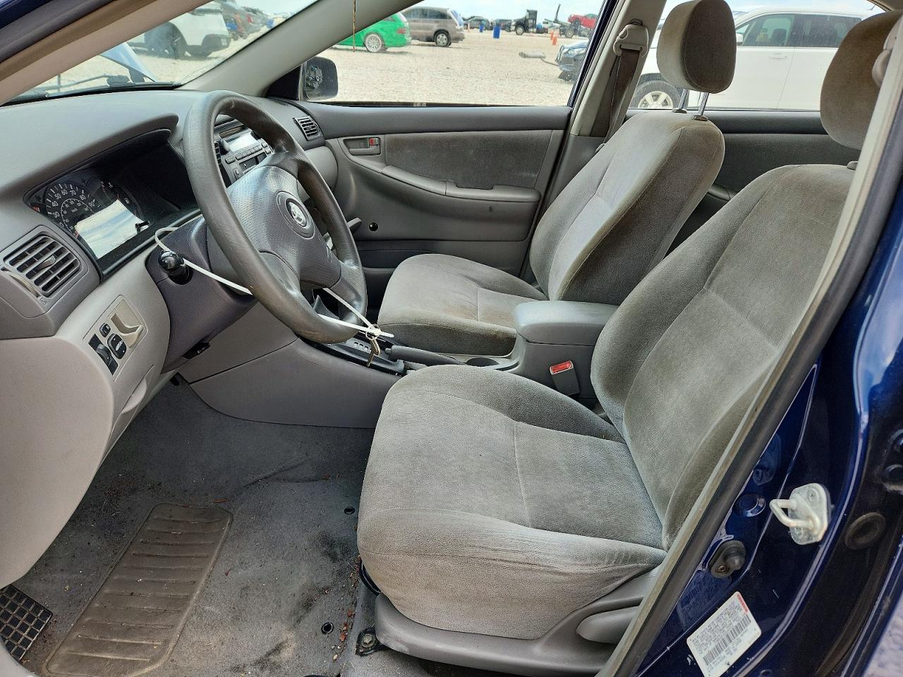 2003 Toyota Corolla Ce Blue vin: JTDBR32E430045312