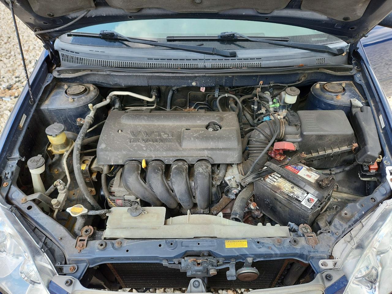 2003 Toyota Corolla Ce Blue vin: JTDBR32E430045312