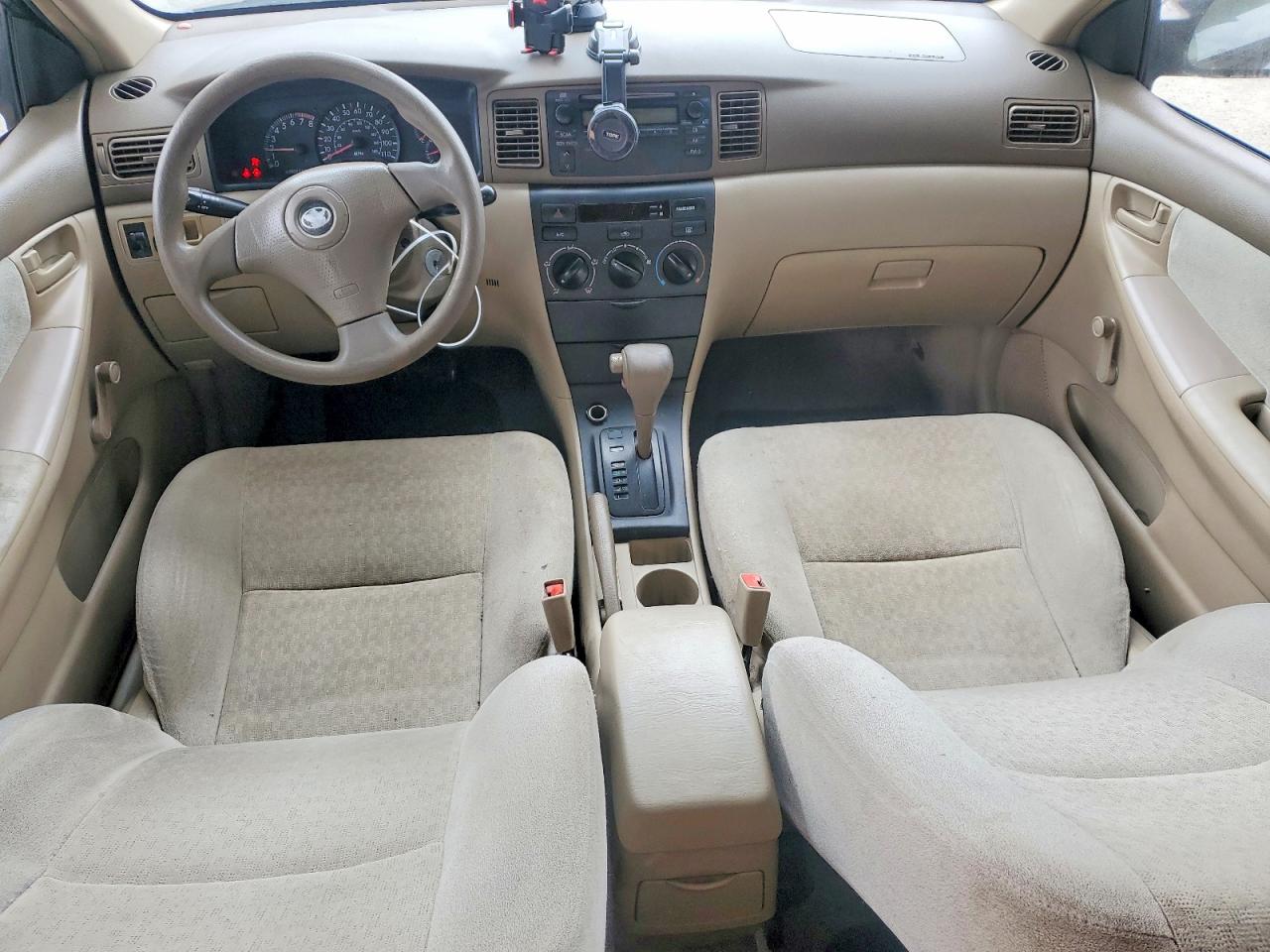 2003 Toyota Corolla Ce Black vin: JTDBR32E430049232