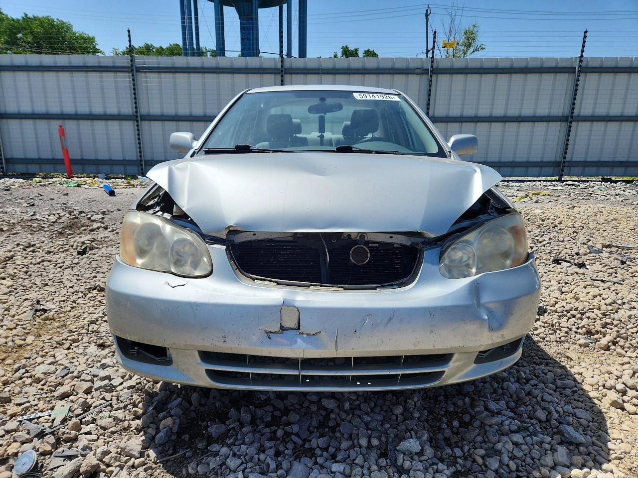 2003 Toyota Corolla Le Silver vin: JTDBR32E432009821