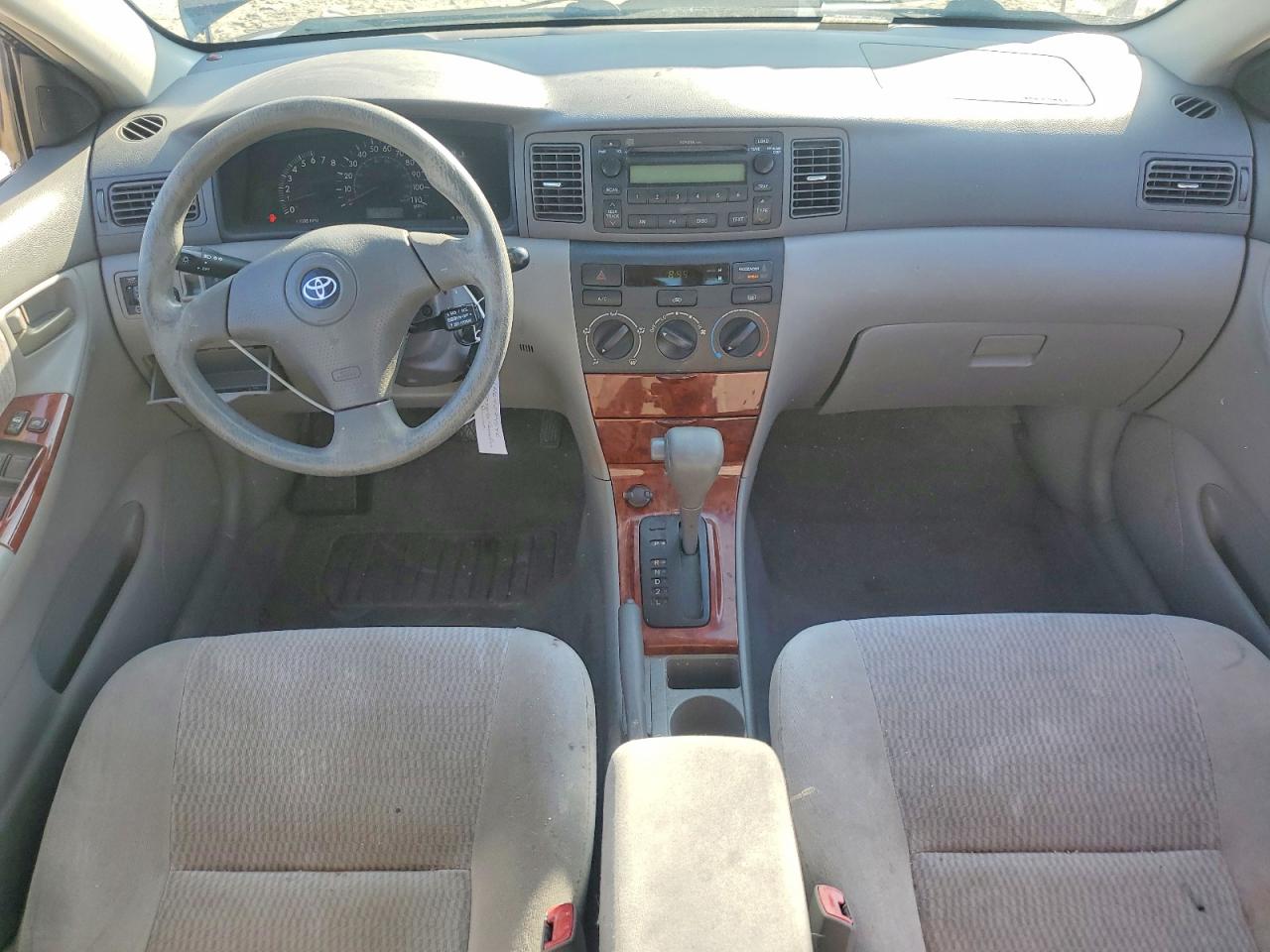 2005 Toyota Corolla Le Blue vin: JTDBR32E452061307