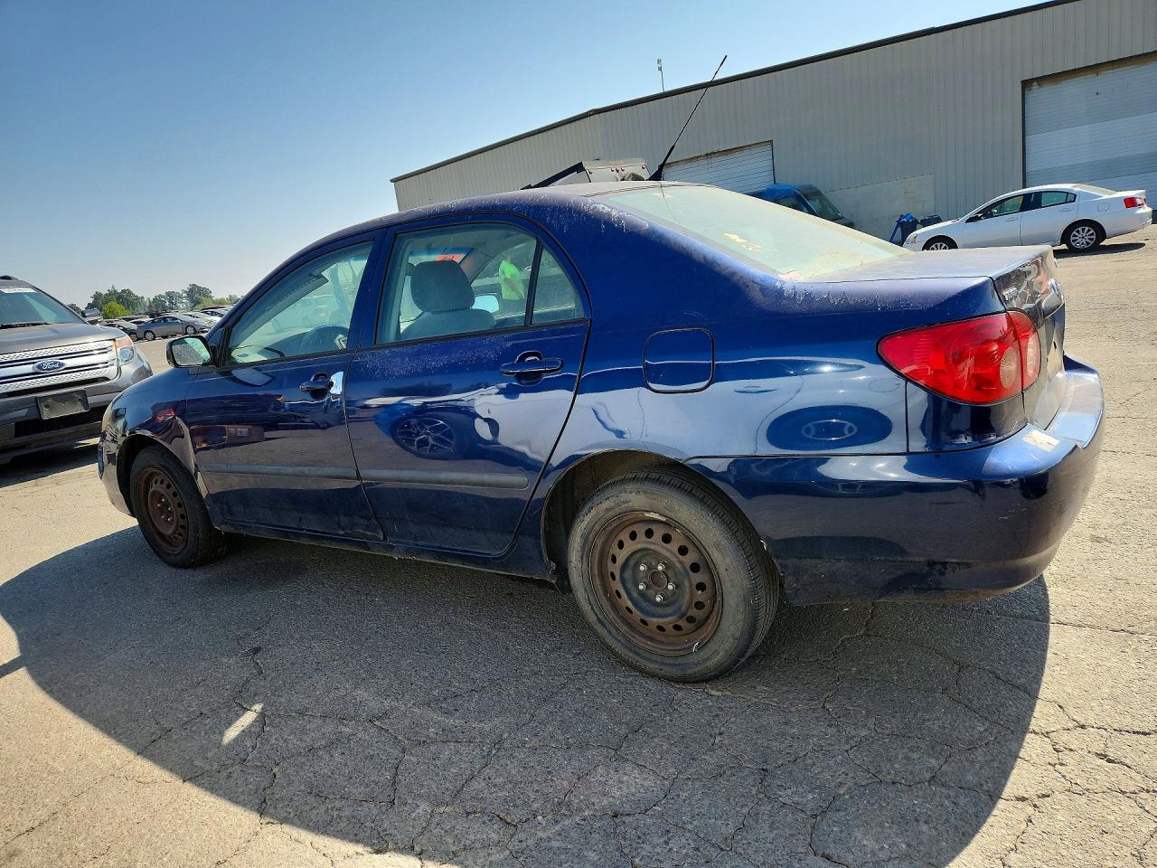 2006 Toyota Corolla Ce Blue vin: JTDBR32E460061398