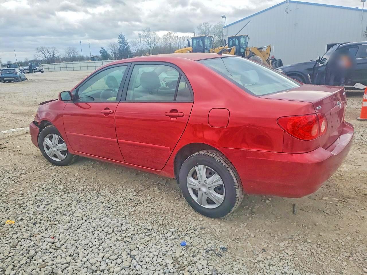 2006 Toyota Corolla Le Red vin: JTDBR32E460087726