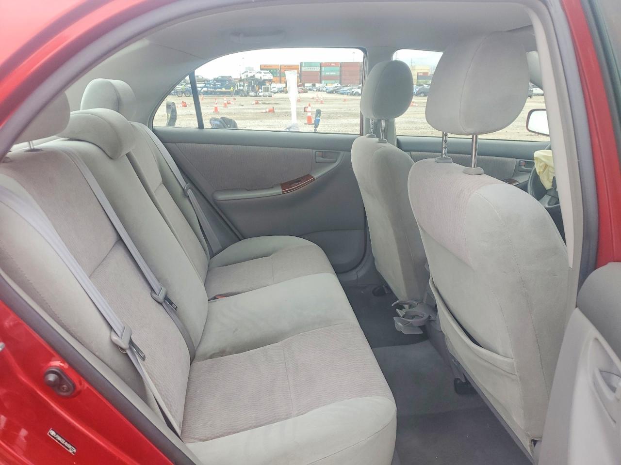 2006 Toyota Corolla Le Red vin: JTDBR32E460087726
