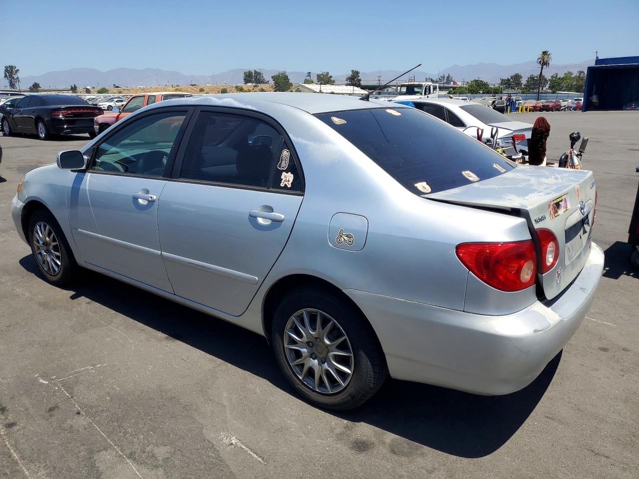 2006 Toyota Corolla Le Silver vin: JTDBR32E460090156