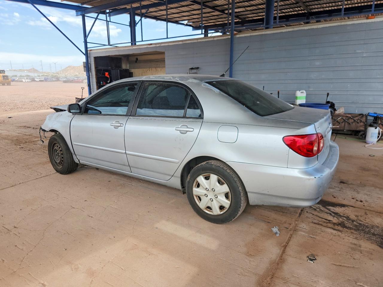 2006 Toyota Corolla Le Серебряный vin: JTDBR32E460093543