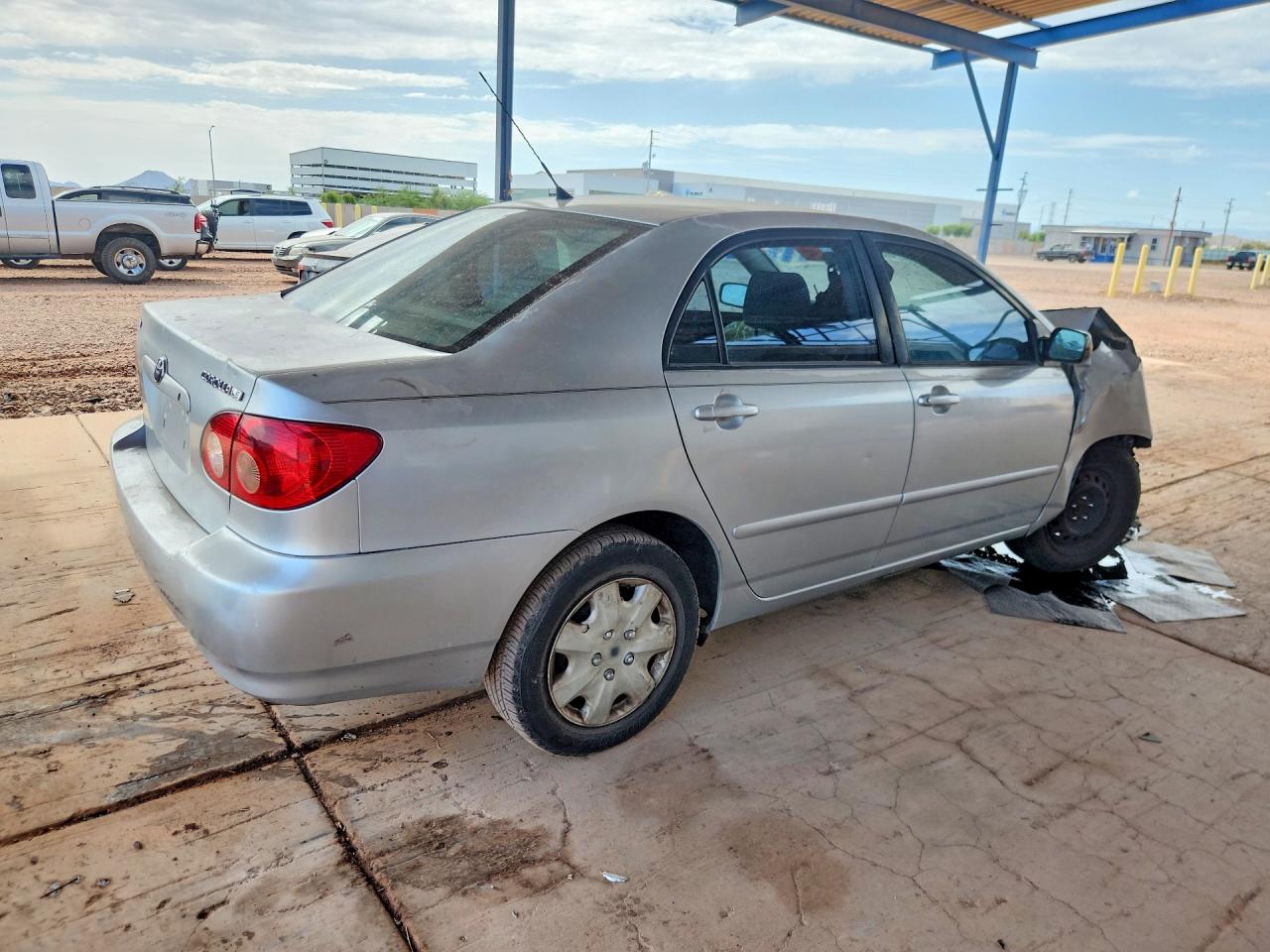 2006 Toyota Corolla Le Серебряный vin: JTDBR32E460093543