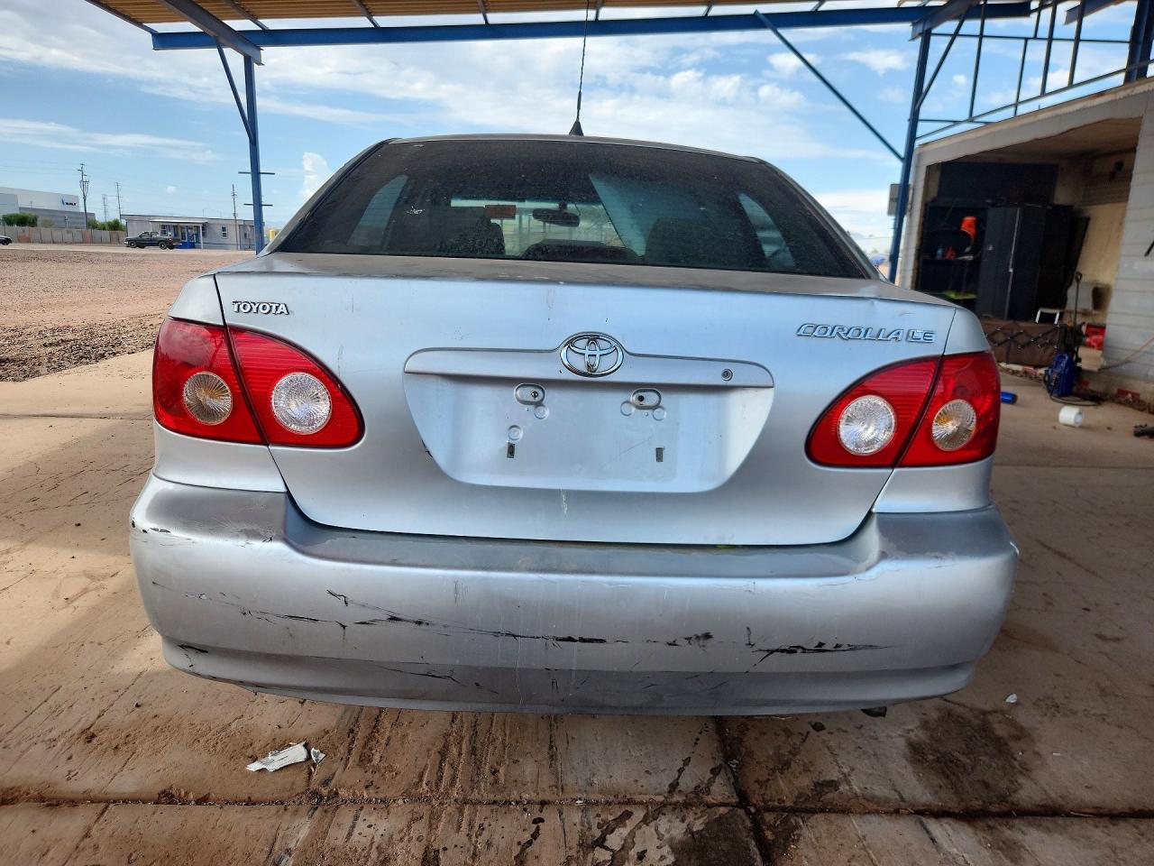 2006 Toyota Corolla Le Серебряный vin: JTDBR32E460093543