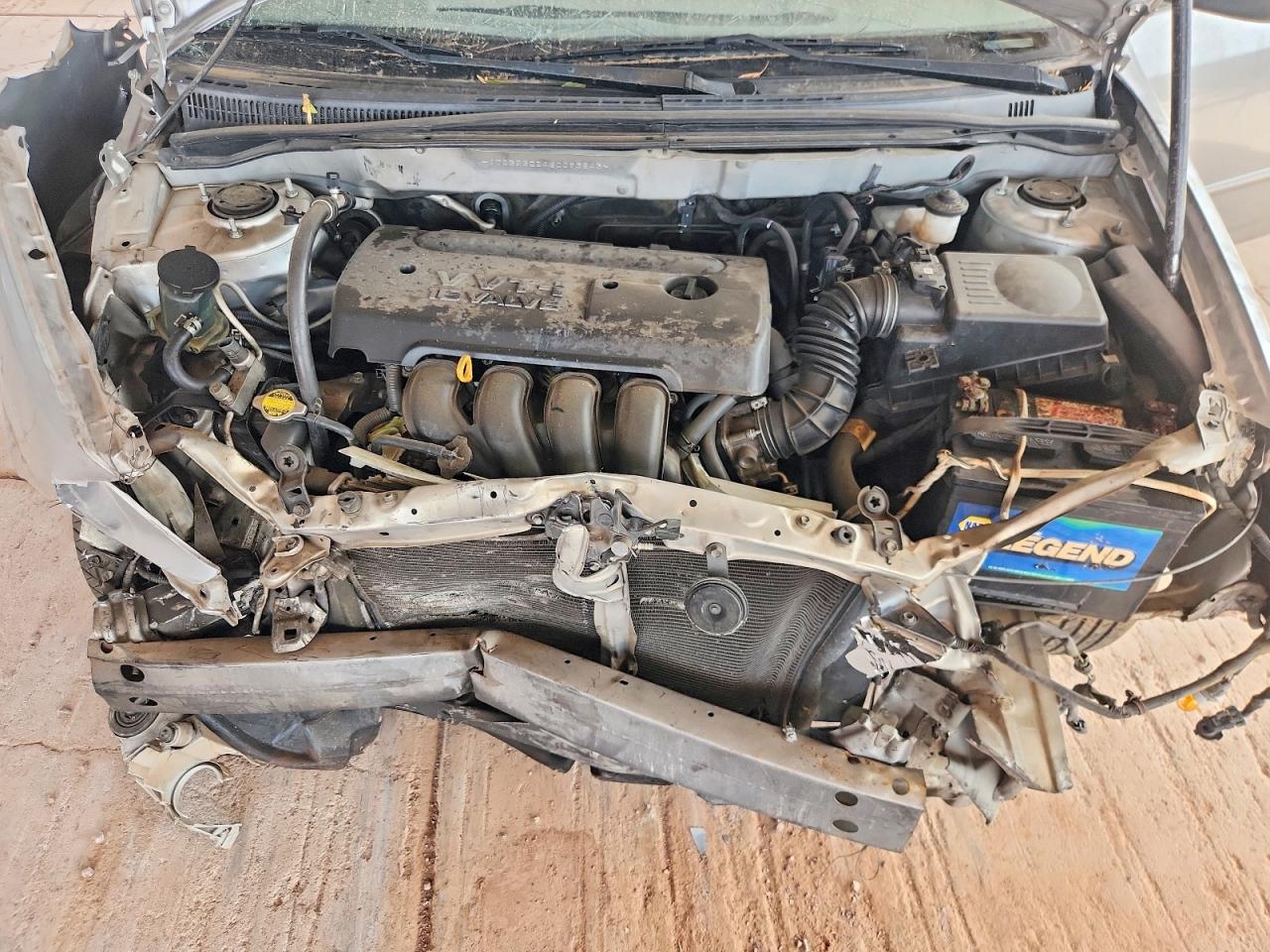 2006 Toyota Corolla Le Серебряный vin: JTDBR32E460093543