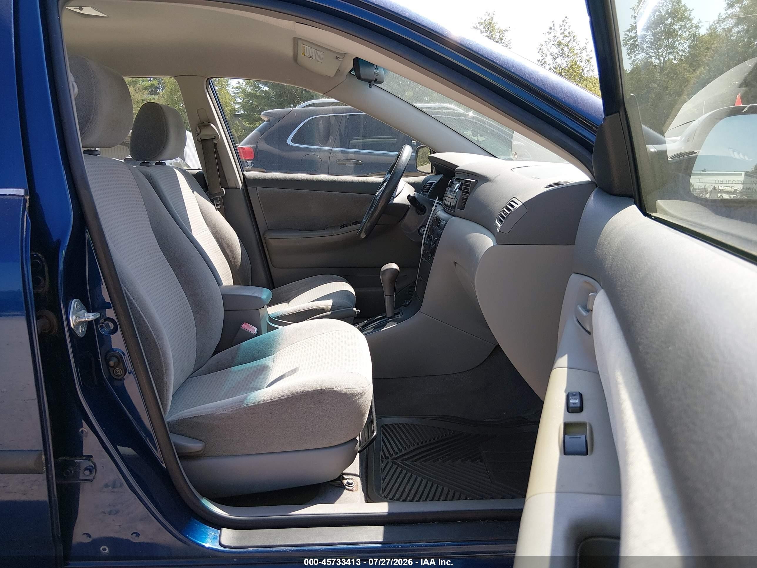 2007 Toyota Corolla Ce Navy vin: JTDBR32E470103800