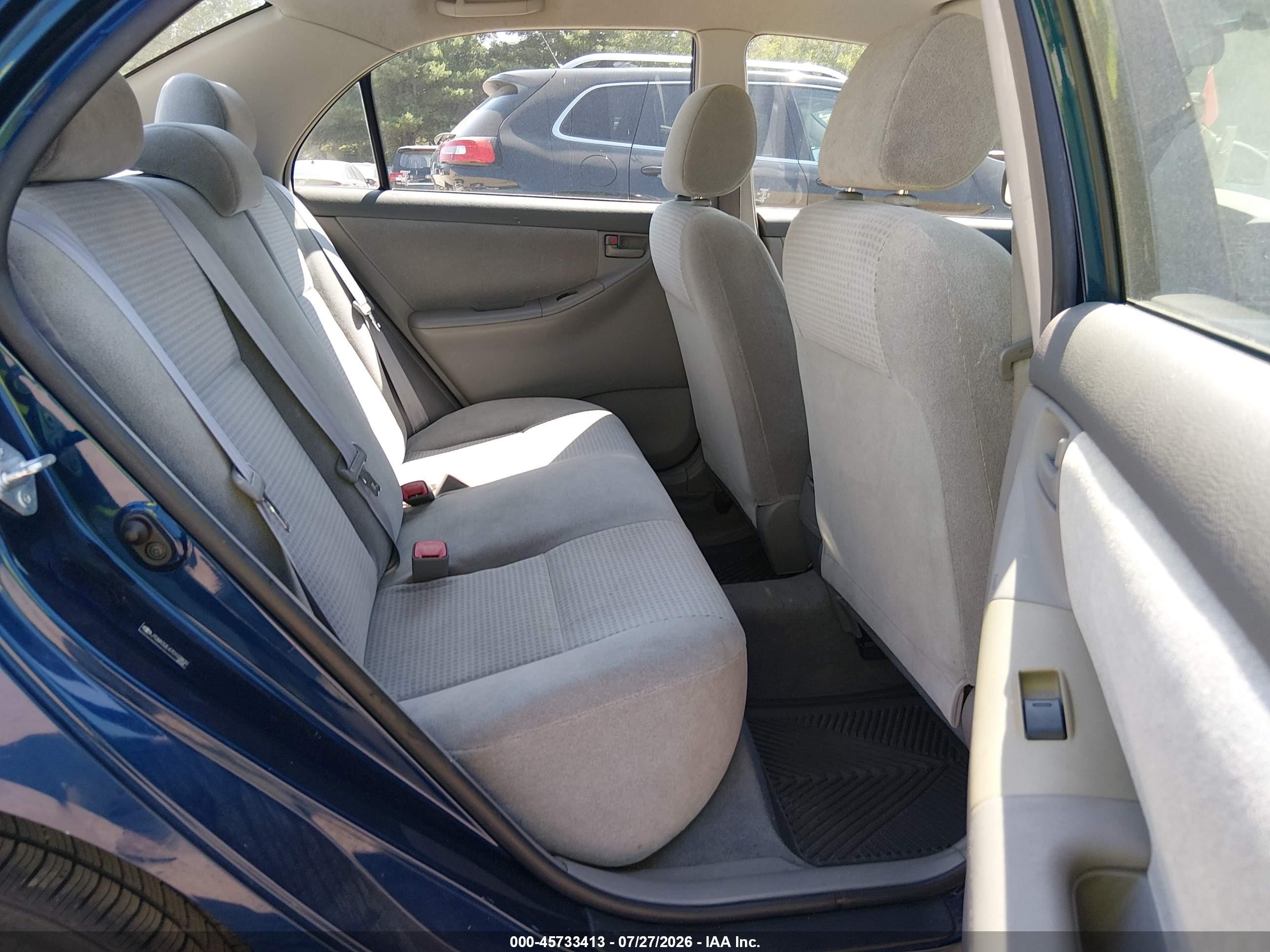 2007 Toyota Corolla Ce Navy vin: JTDBR32E470103800
